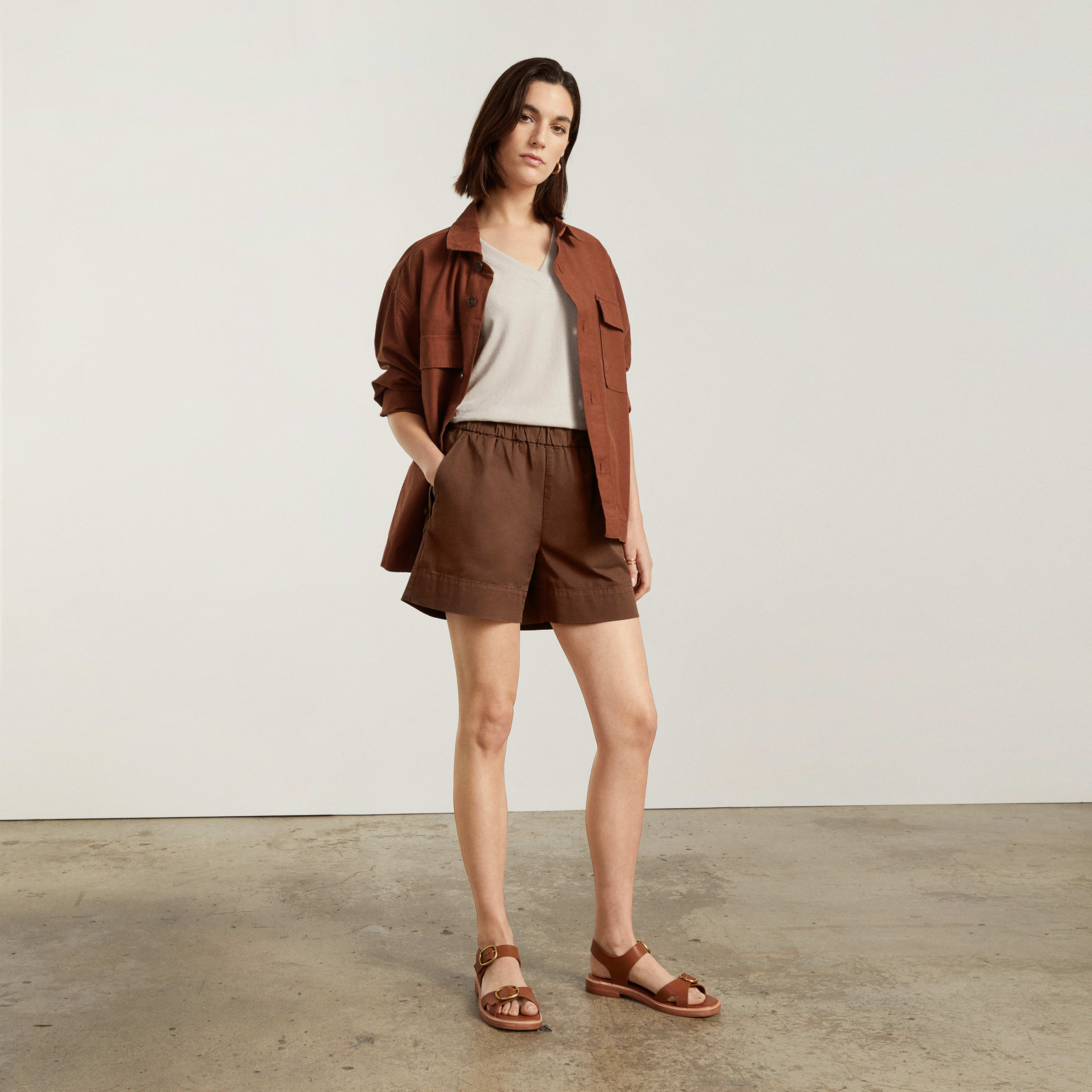 The Easy Short Espresso Everlane