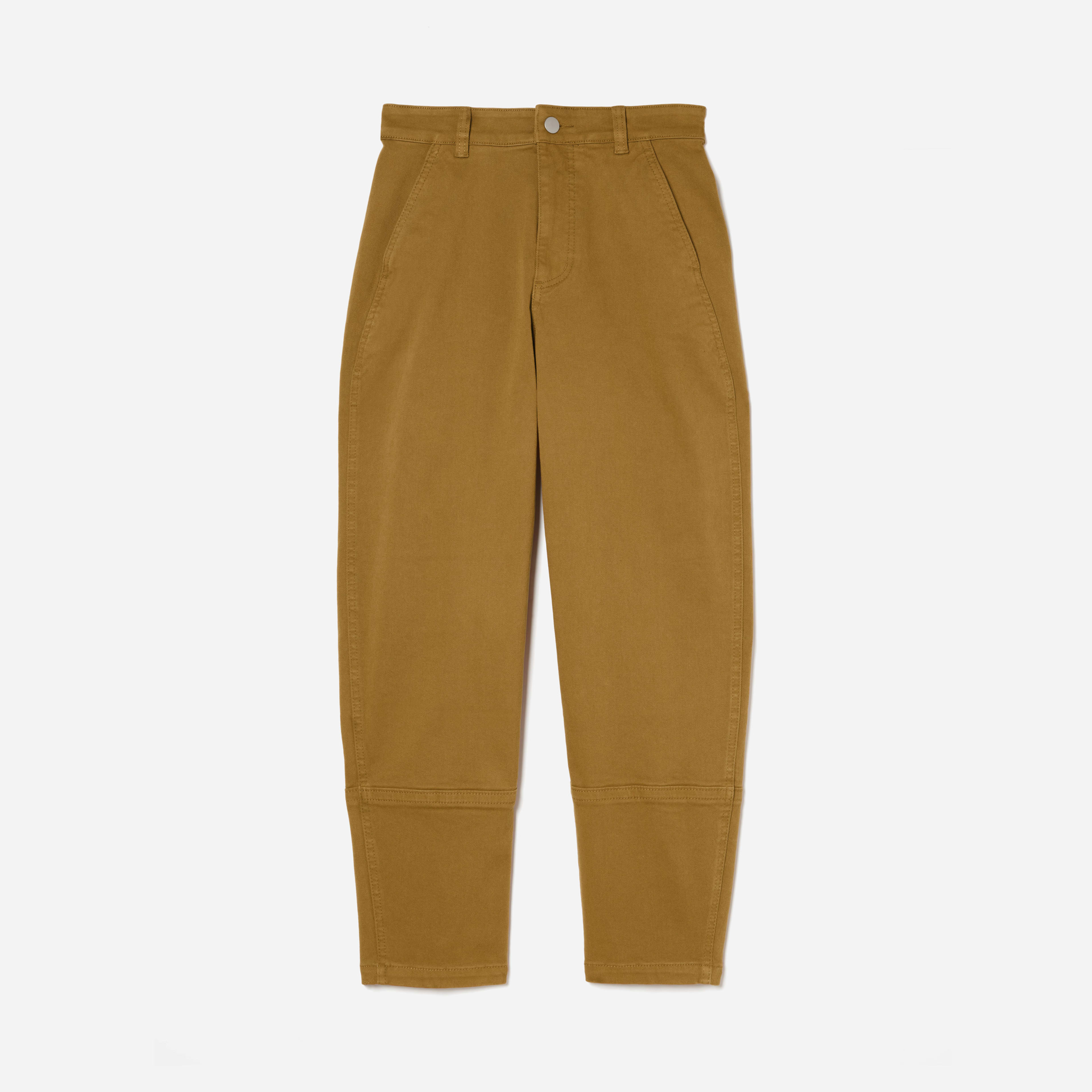 The Utility Barrel Pant Golden Brown Everlane