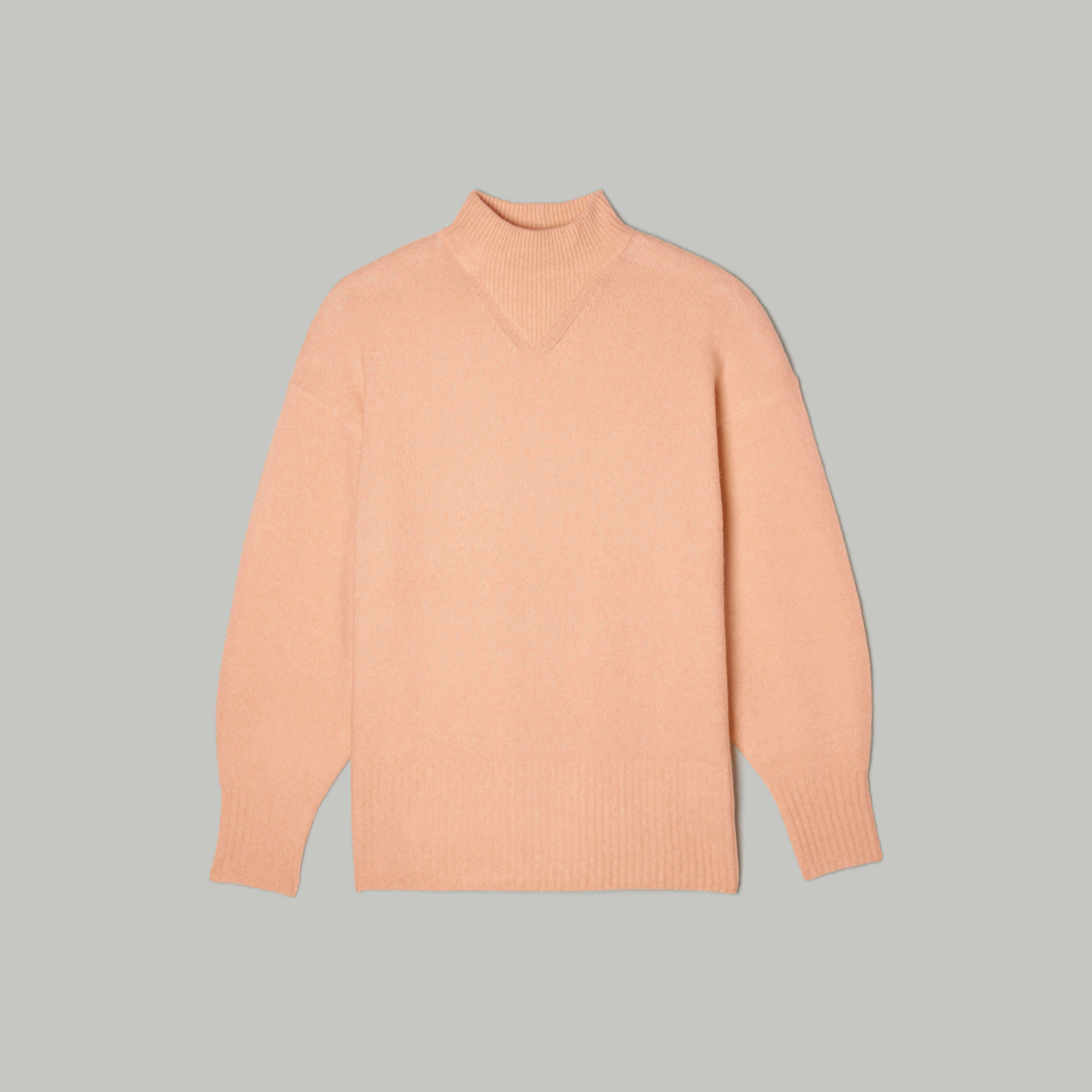 The CozyStretch Pullover Apricot Everlane