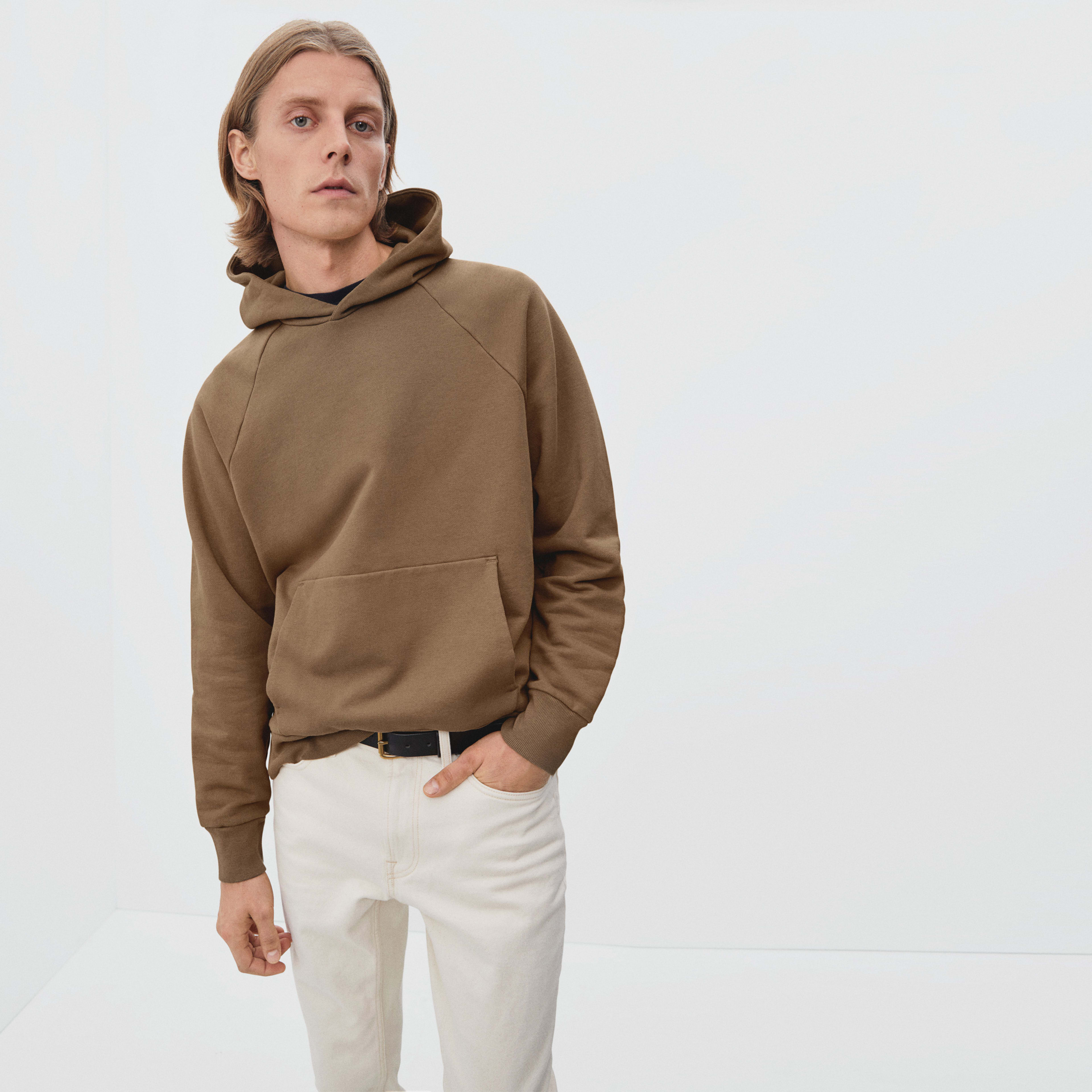 The Track Hoodie Toasted Coconut – Everlane