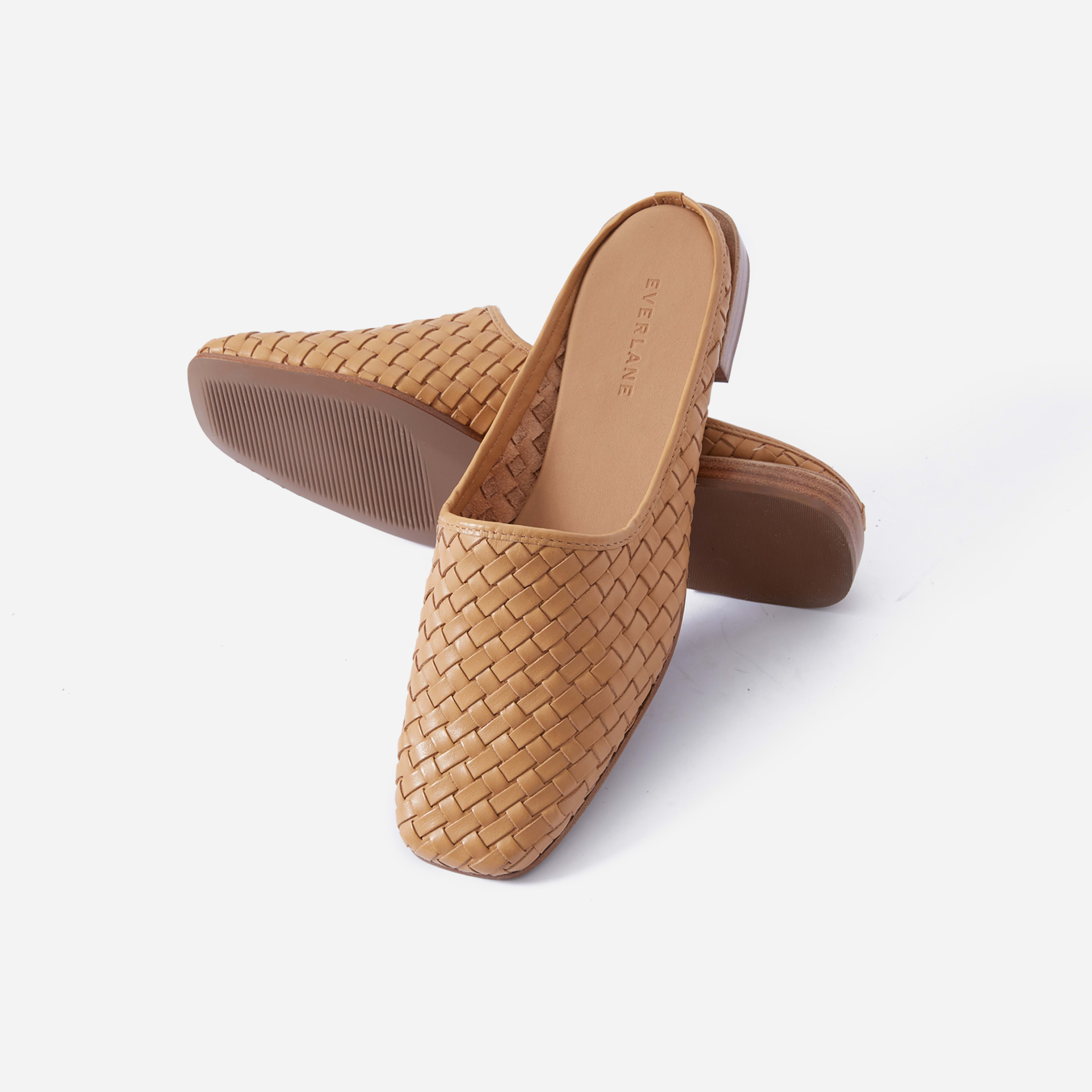 everlane woven mule