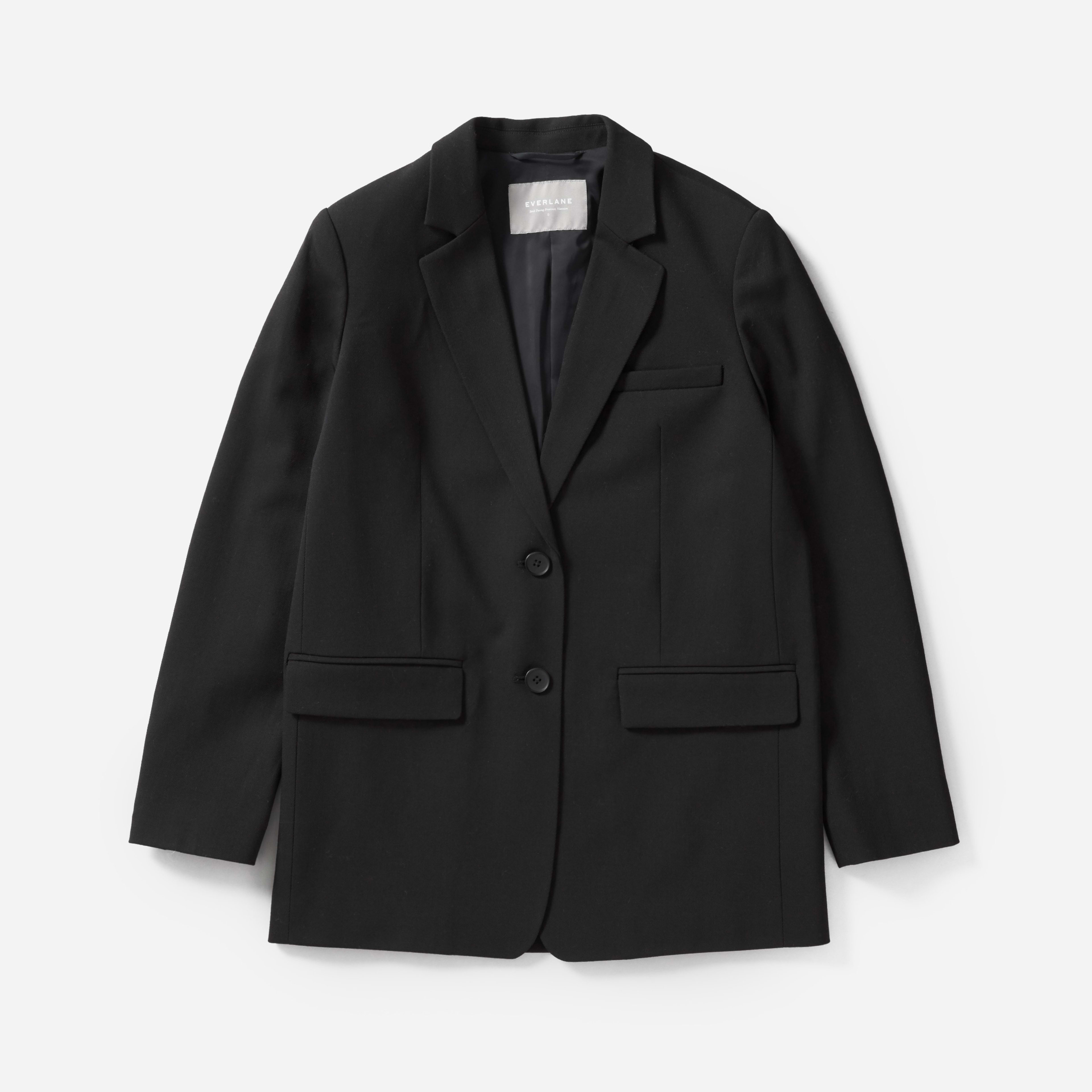 The Oversized Blazer Black Everlane