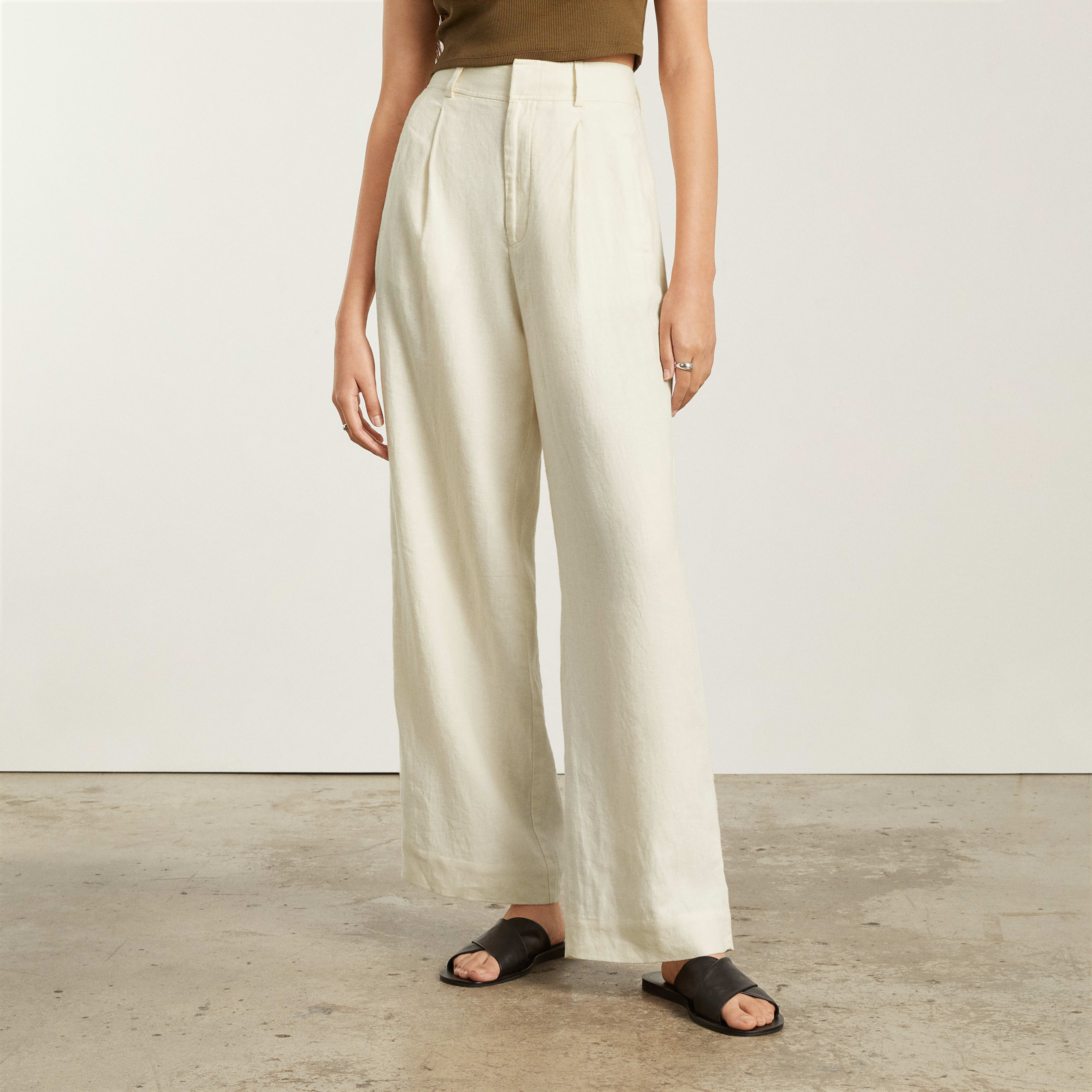The Linen WayHigh® Drape Pant Canvas Everlane