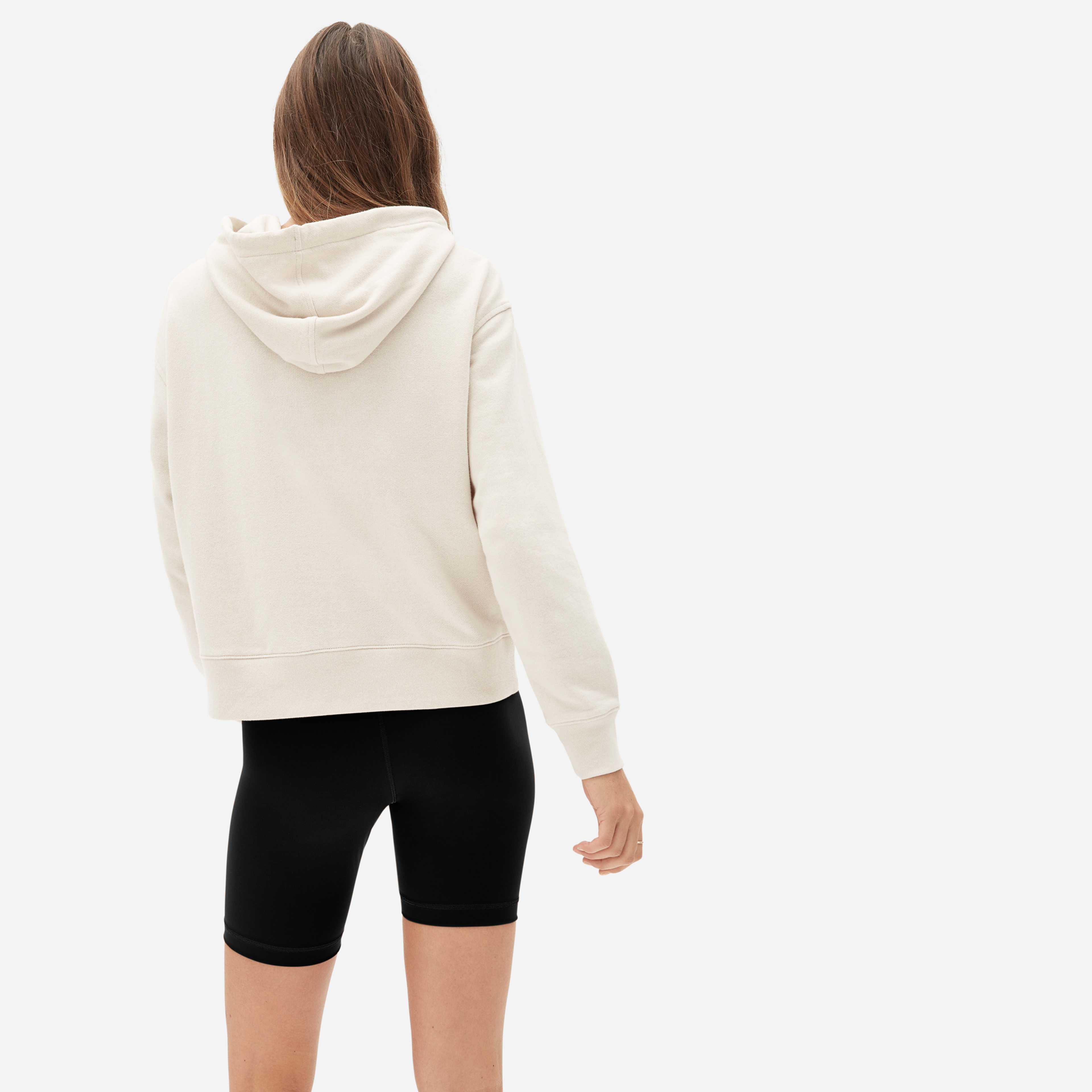 The Lightweight French Terry Hoodie Sandstone Everlane