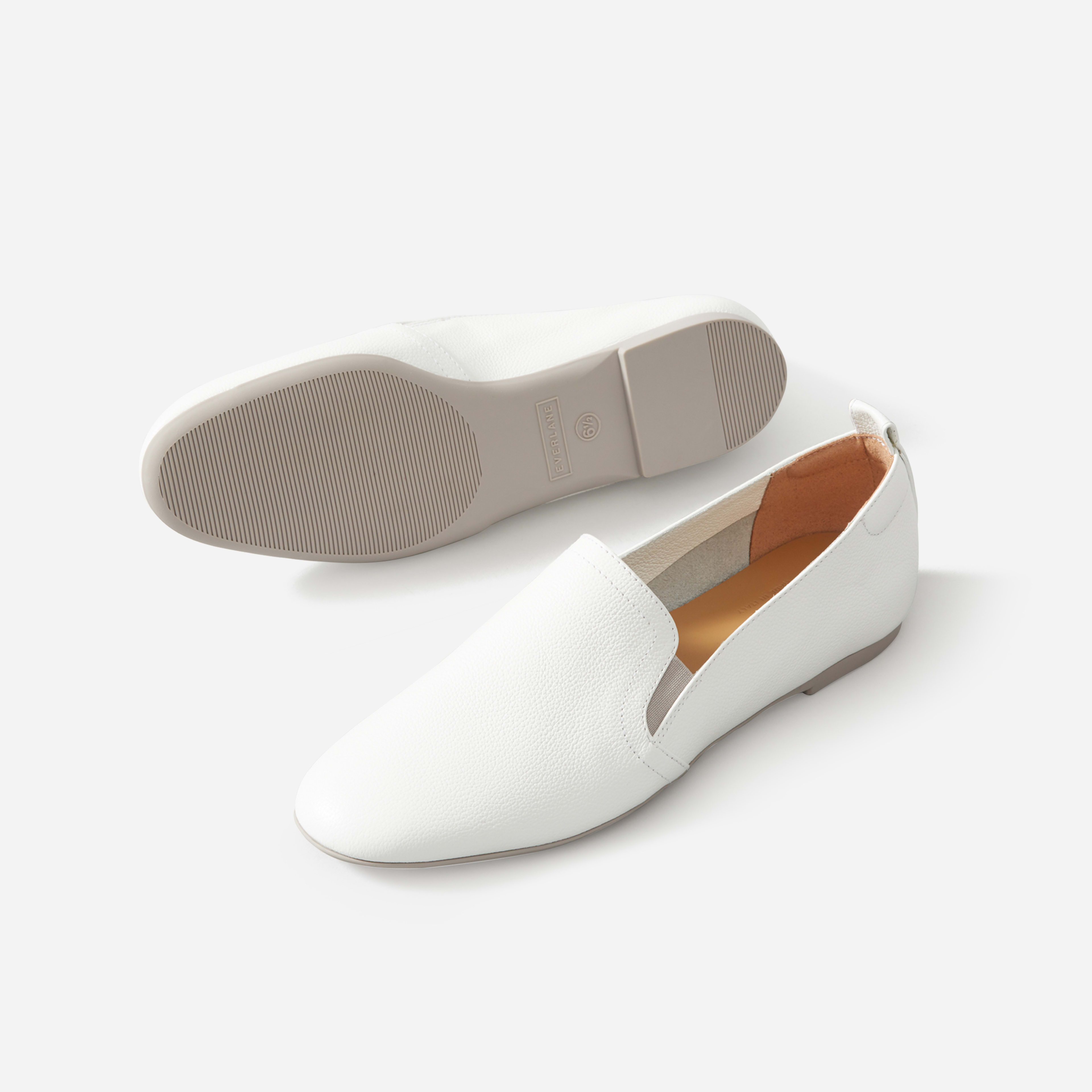 The Leather SlipOn White Everlane