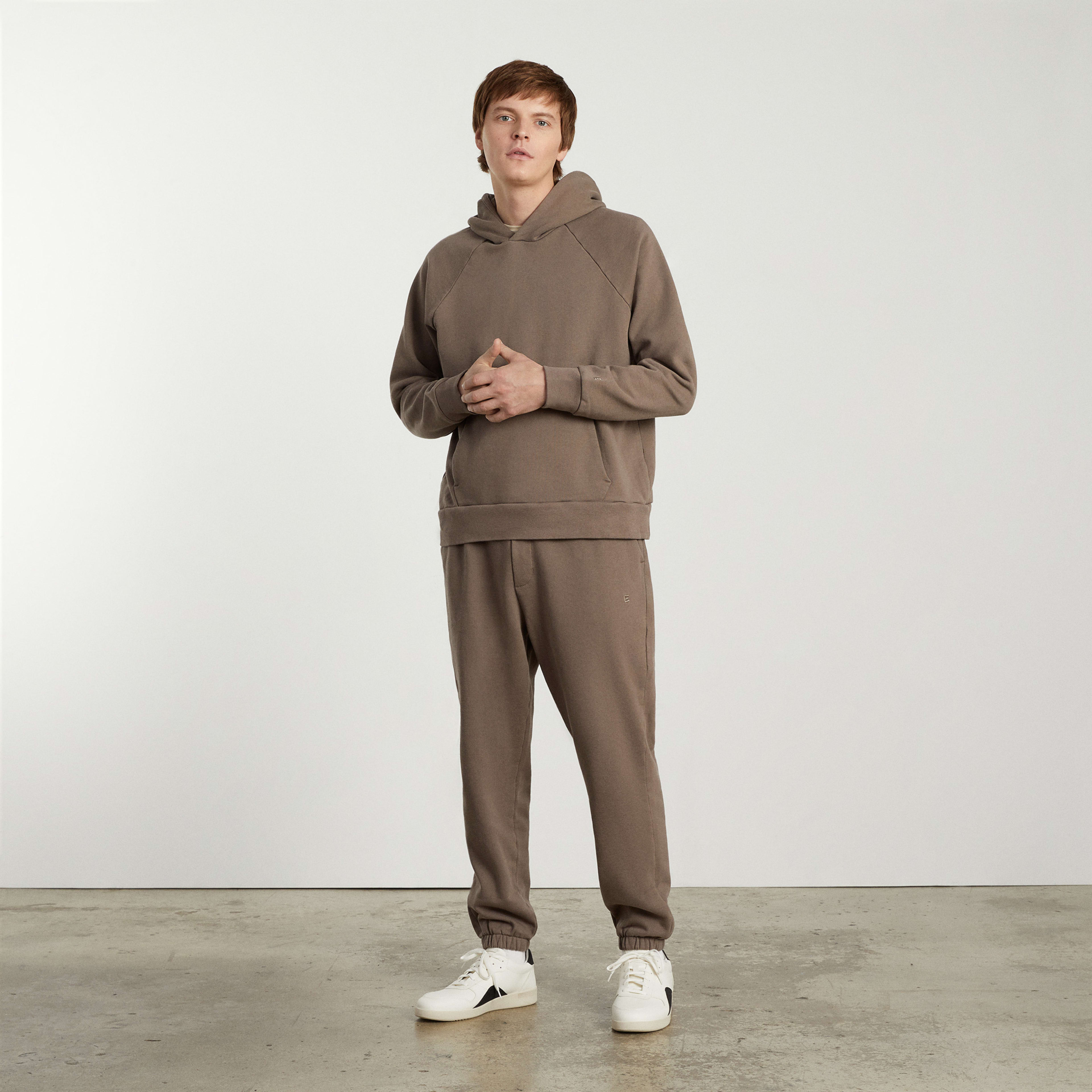 The ReLeather® Court Sneaker Off White / Black Everlane