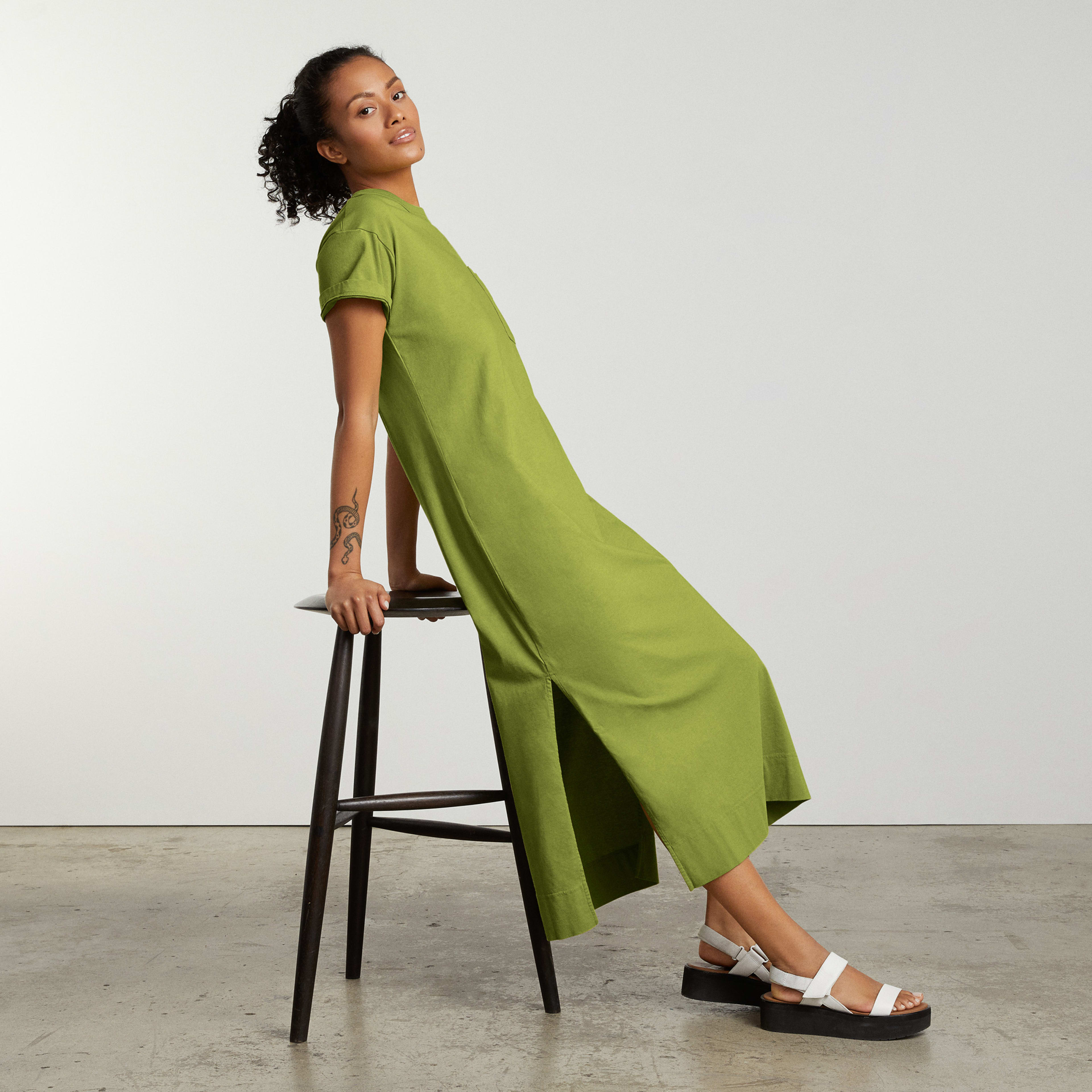 The Organic Weekend Maxi Dress Pepper – Everlane