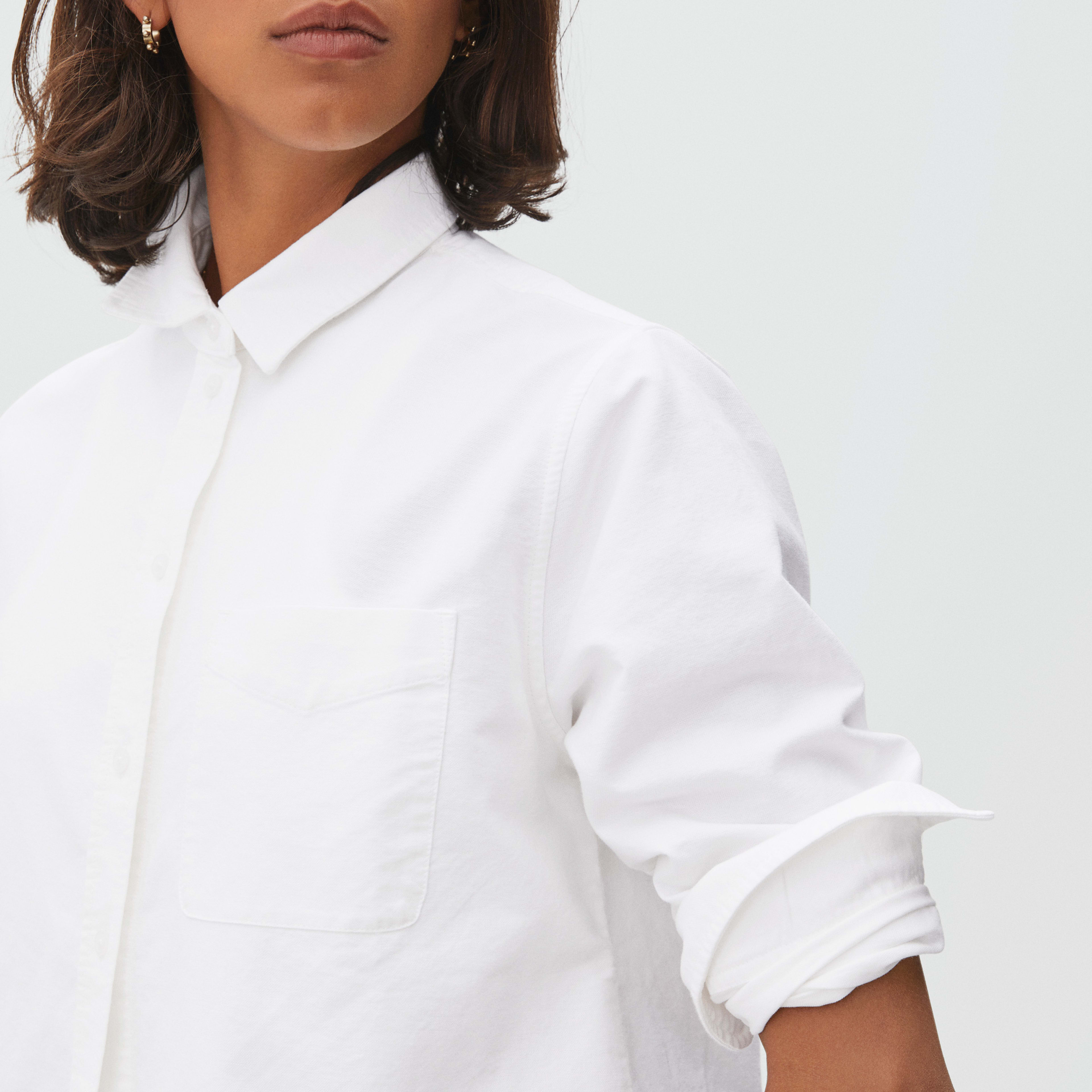 The Relaxed Oxford Shirt White Everlane