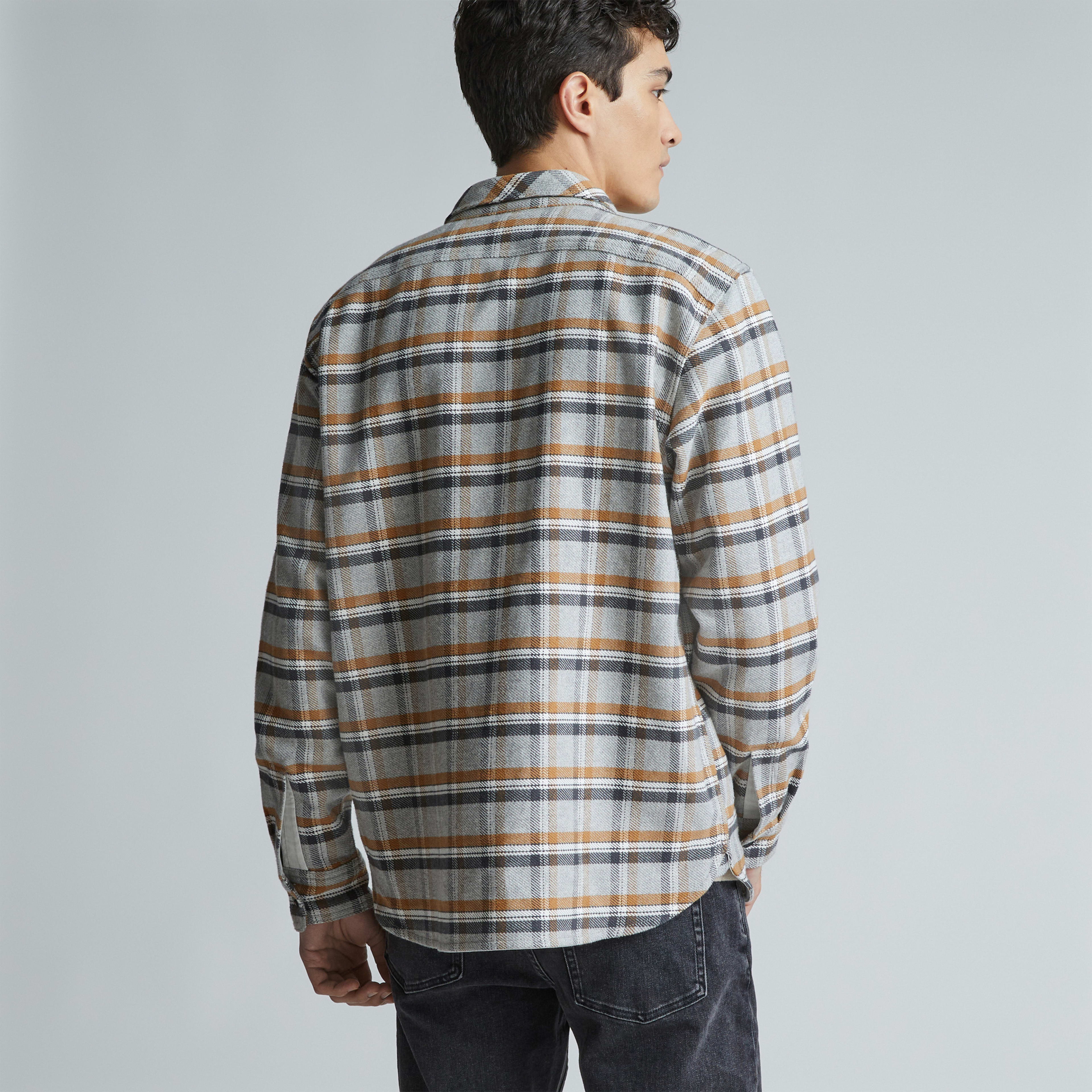 Common Need Stratos Heavyweight Overshirt Dark Brown