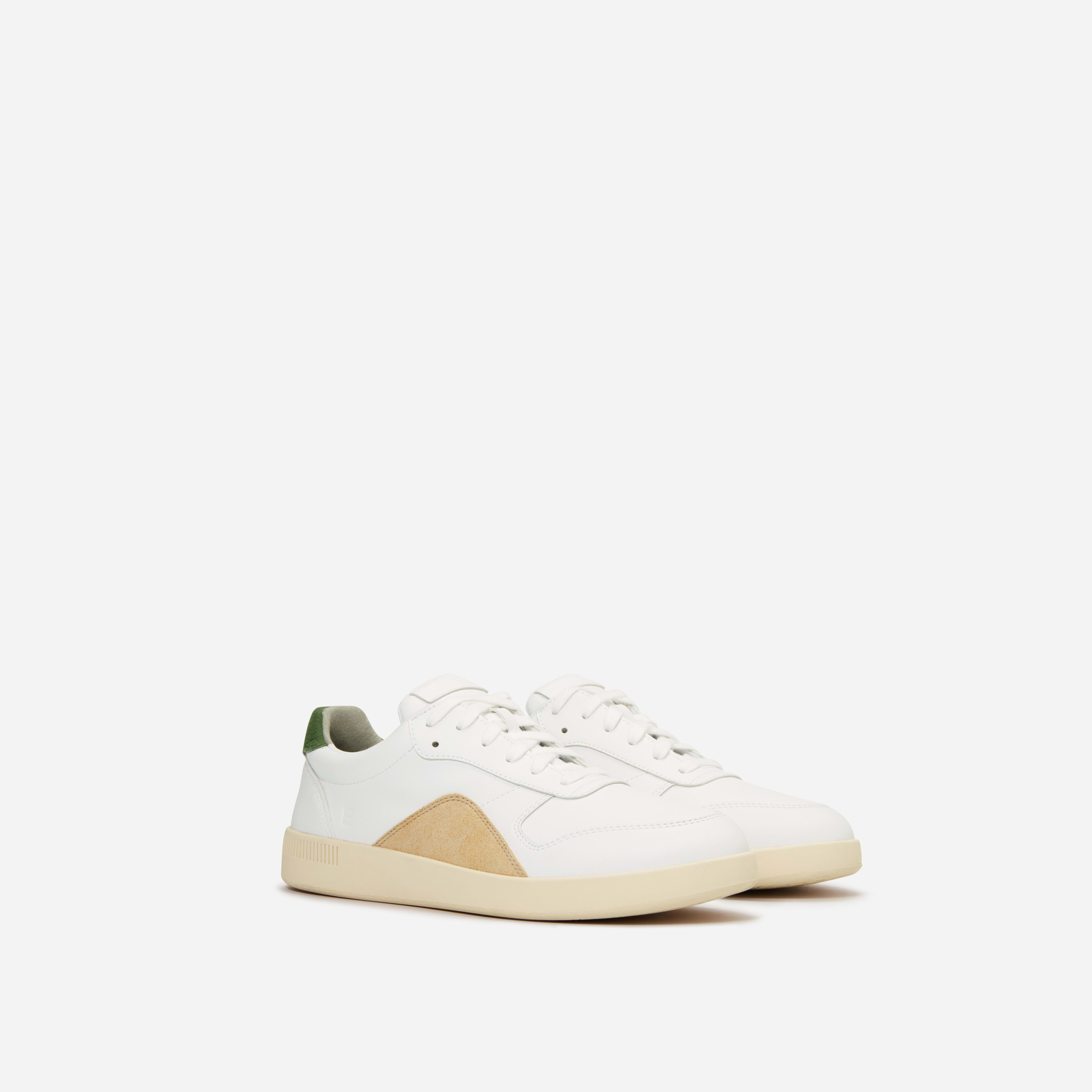 The ReLeather Court Sneaker Canvas / Green – Everlane