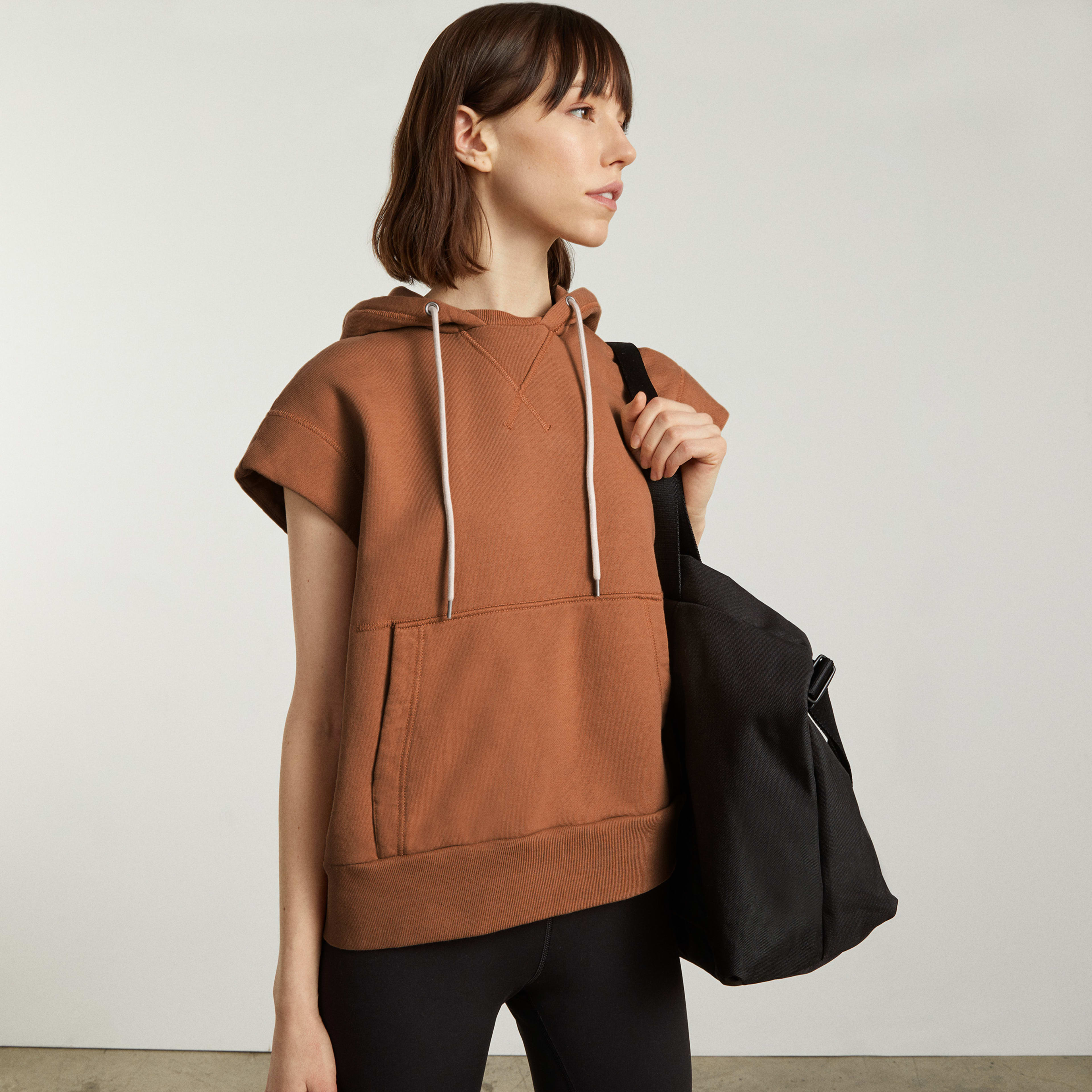 tawny nike hoodie