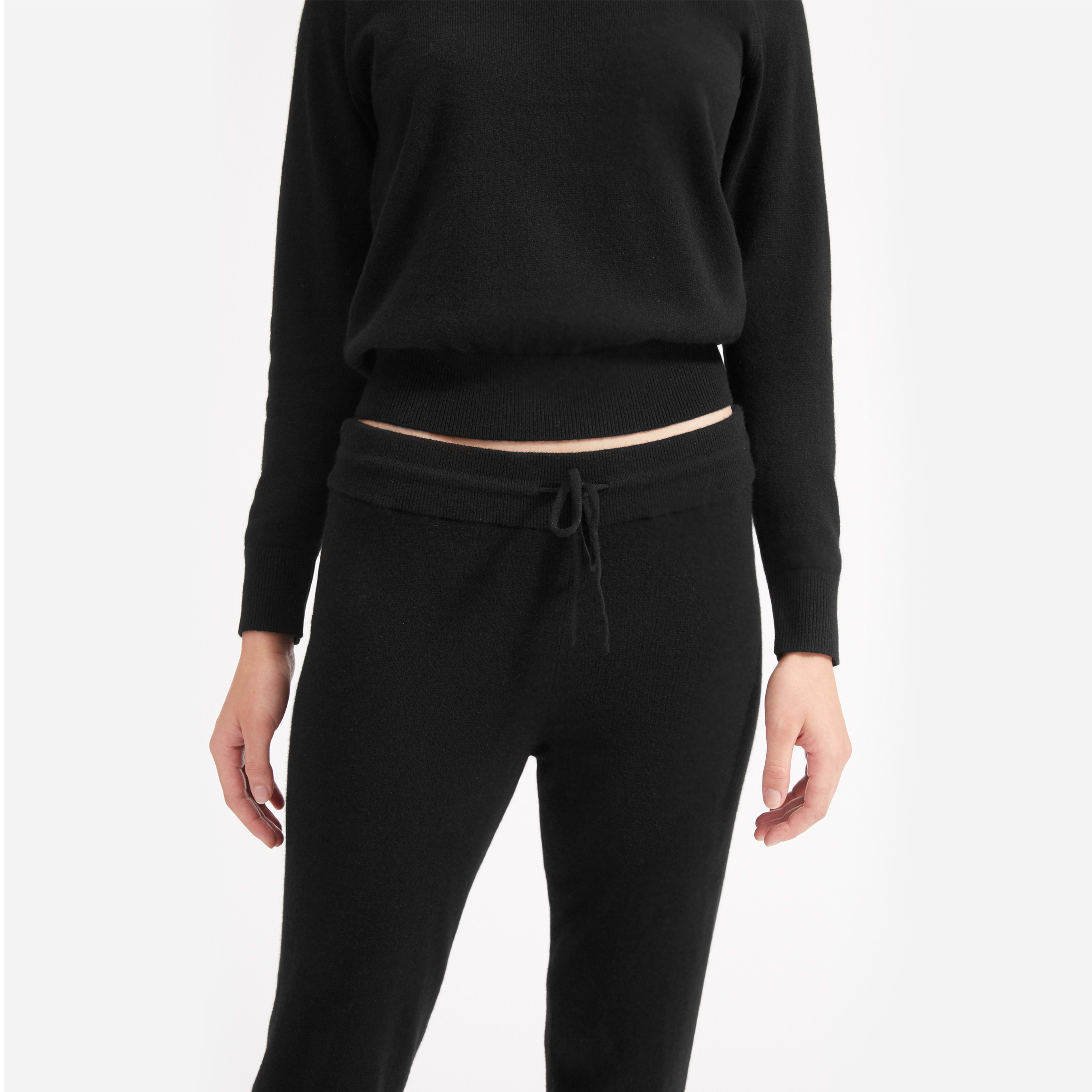 The Cashmere Sweatpant Black Everlane