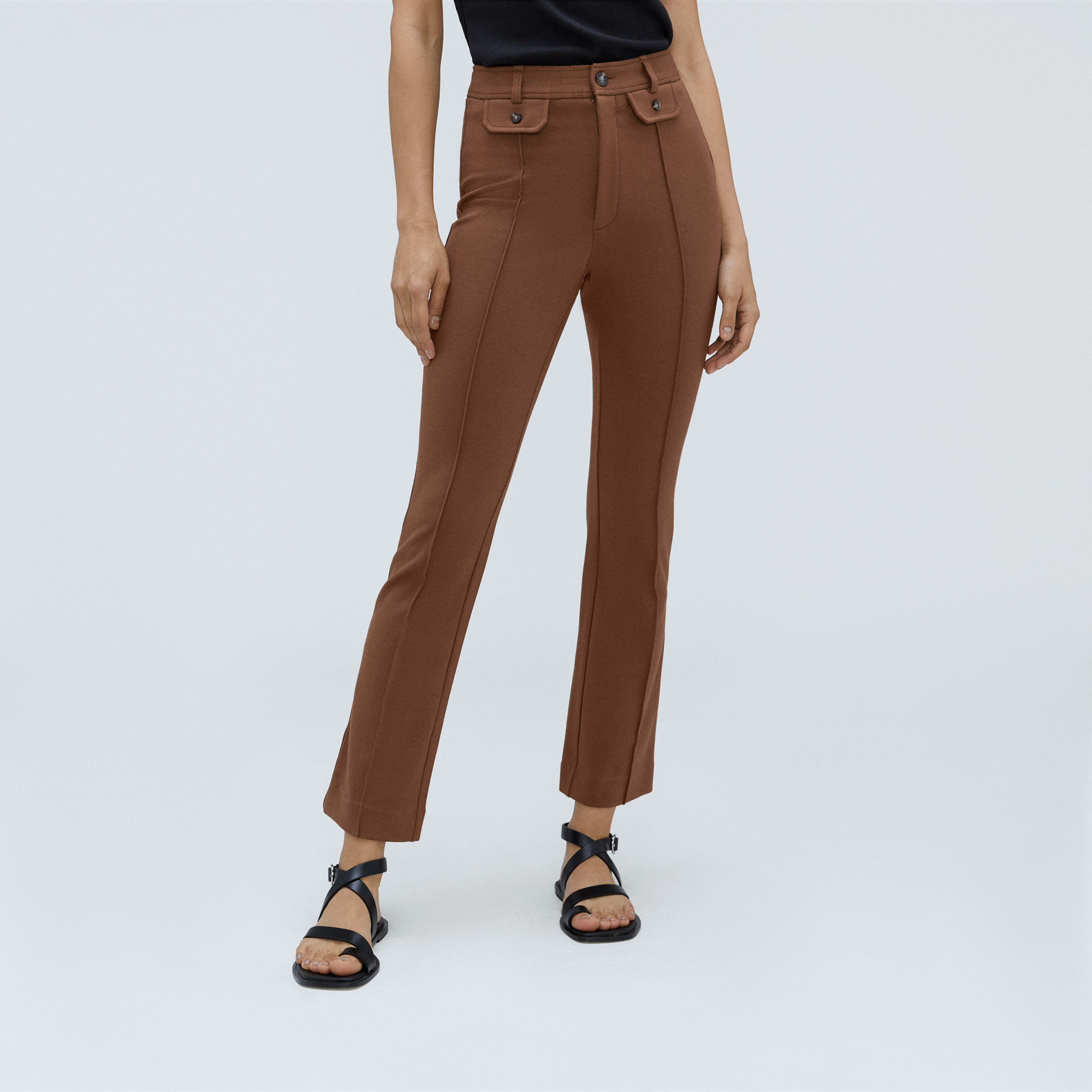 everlane curvy work pant