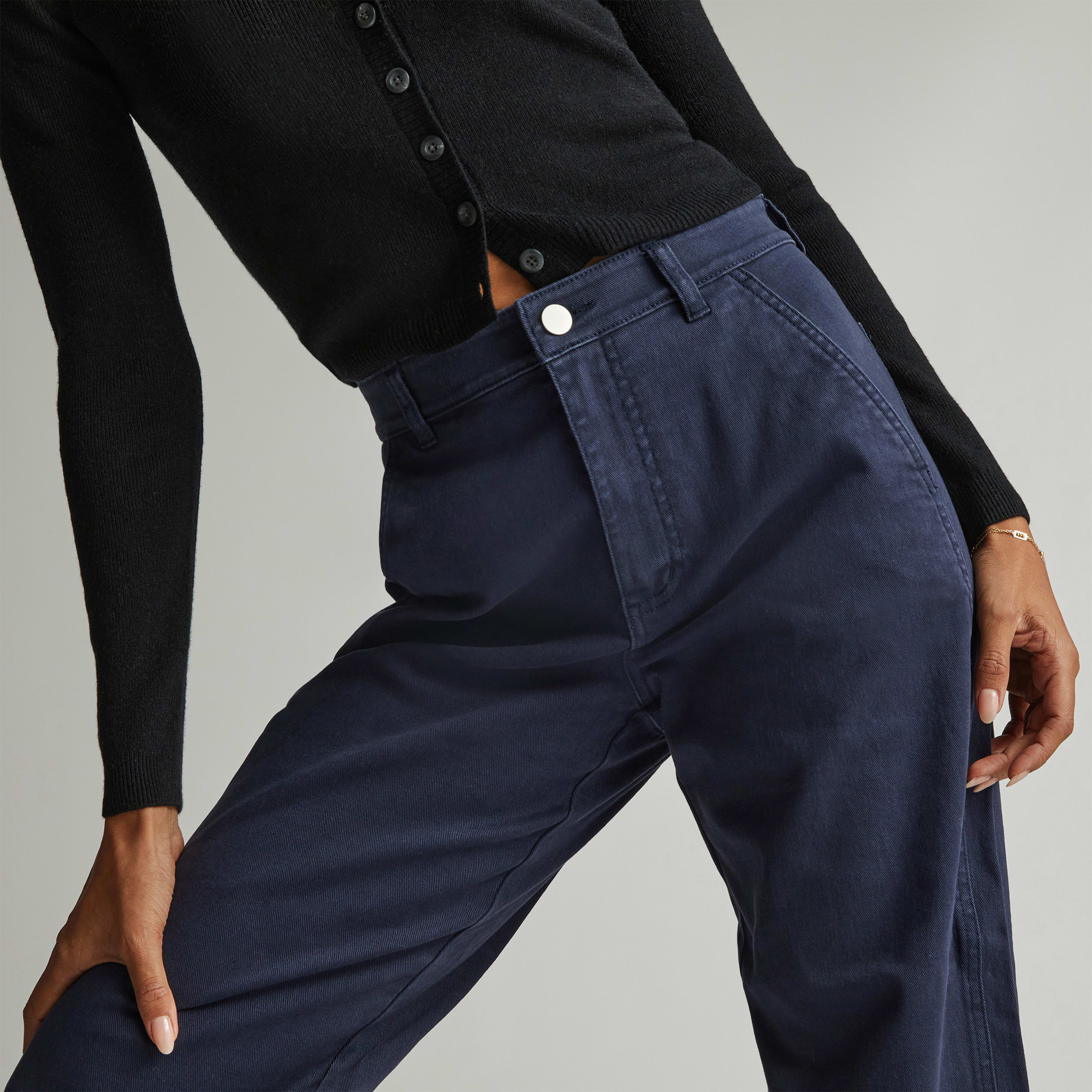everlane barrel pant