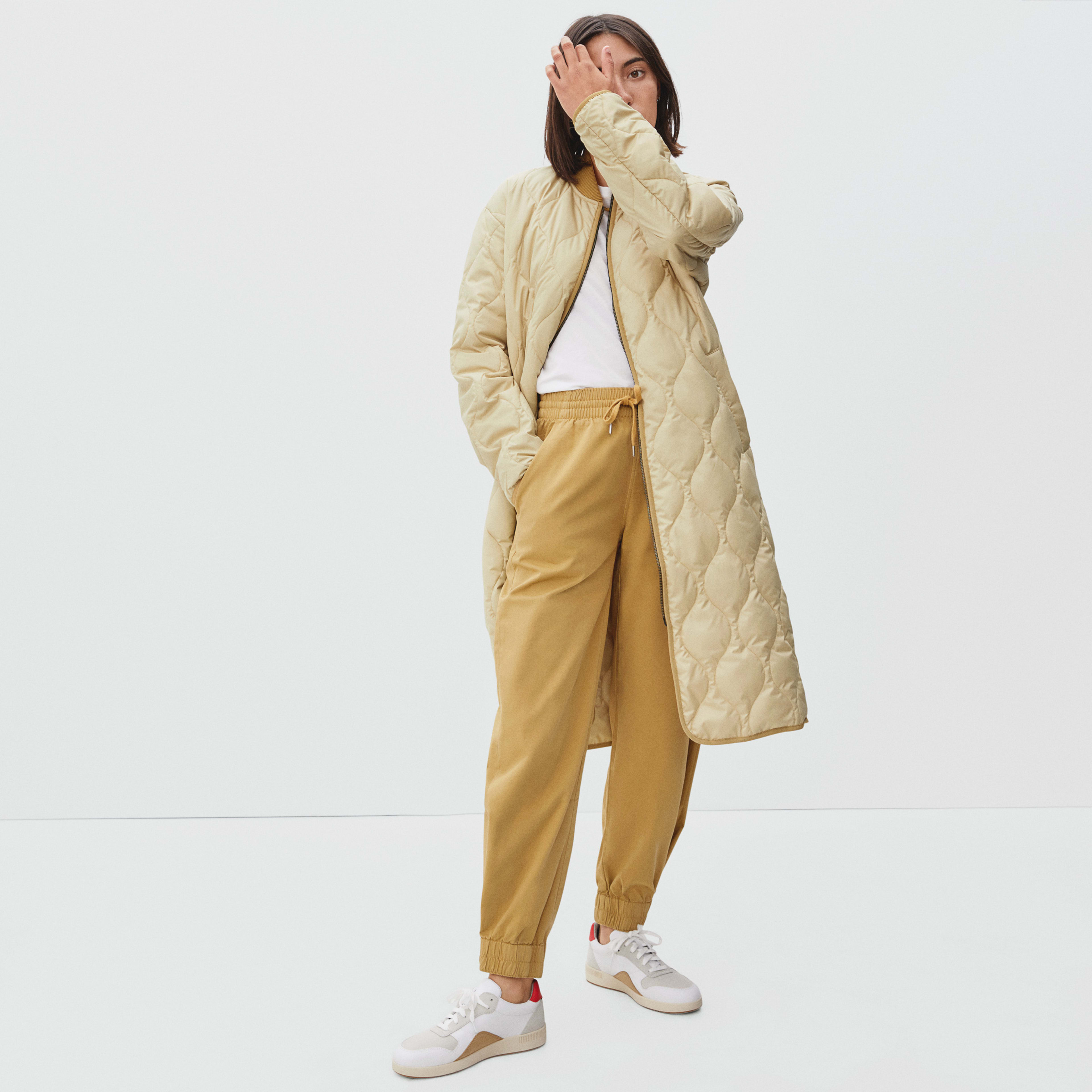 The ReNew Long Liner Wheat Everlane