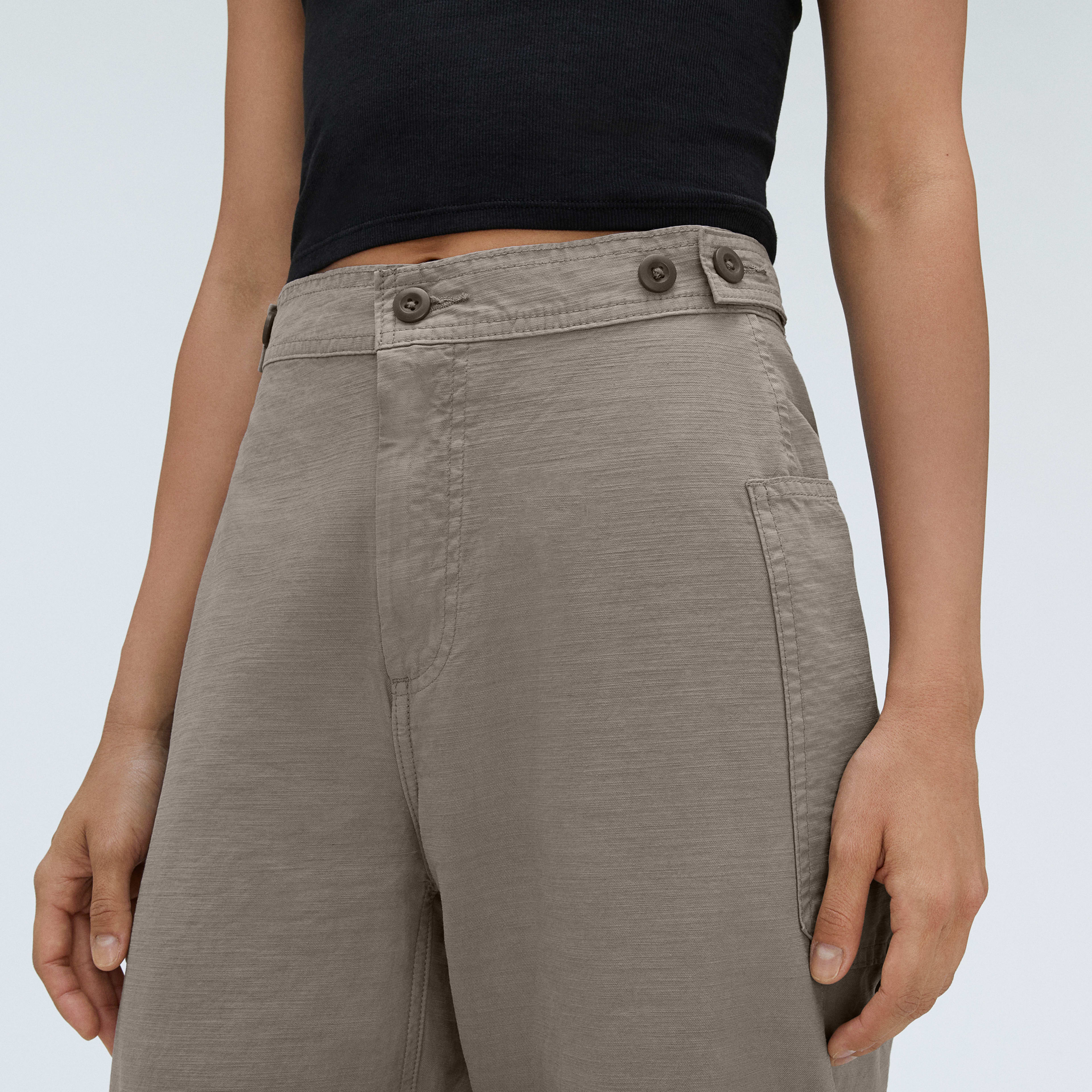 everlane barrel pant