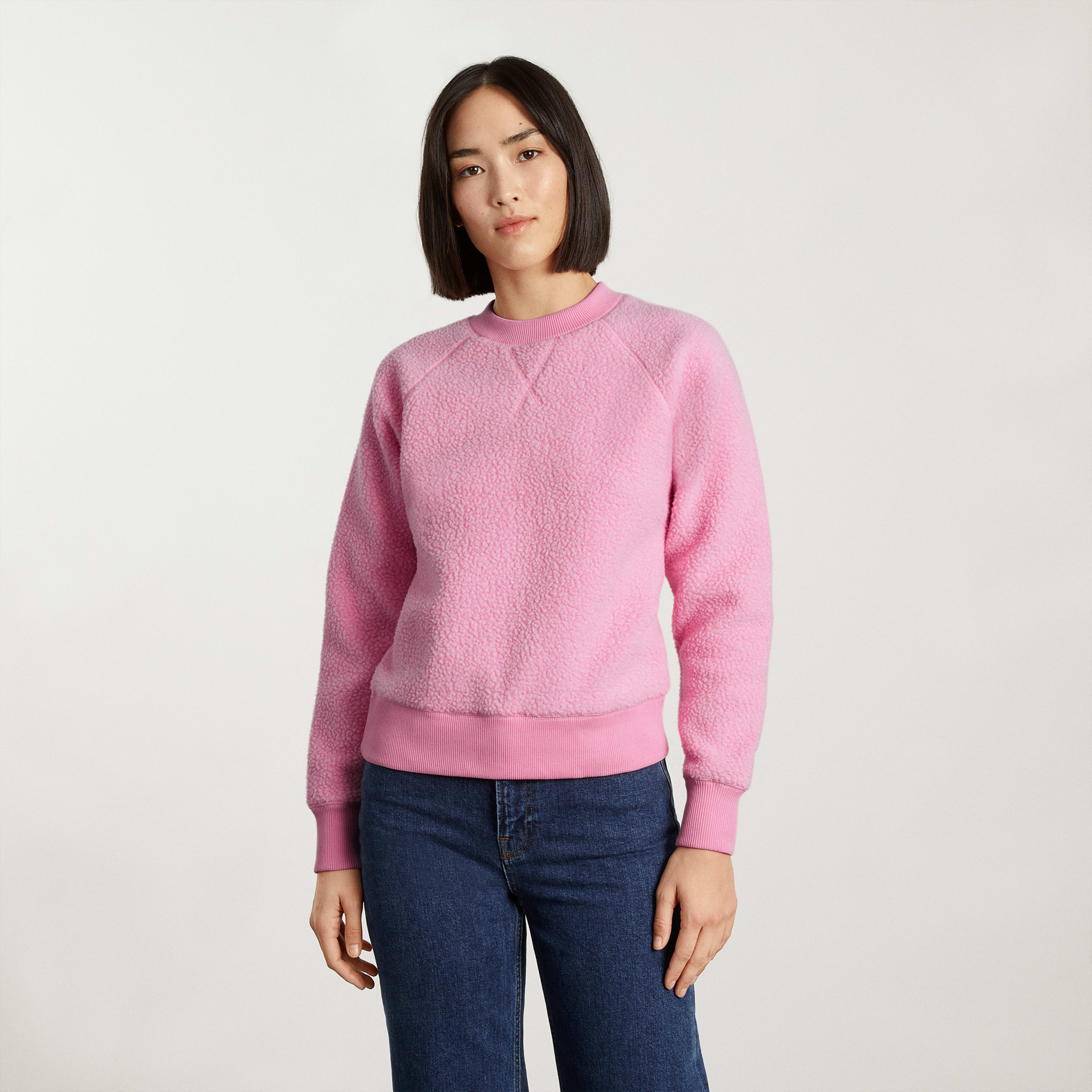 Everlane fleece sweatshirt clearance