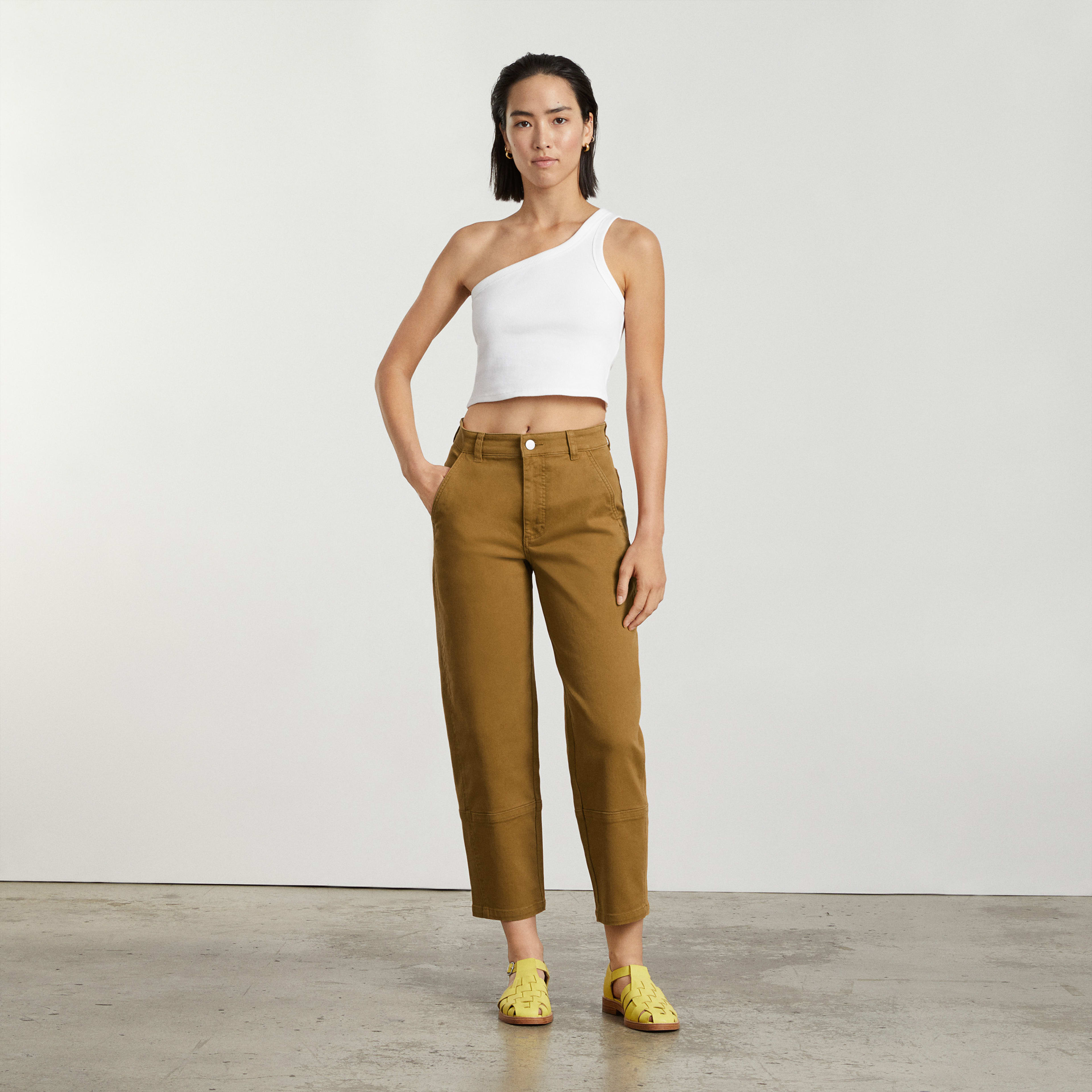 everlane barrel pant