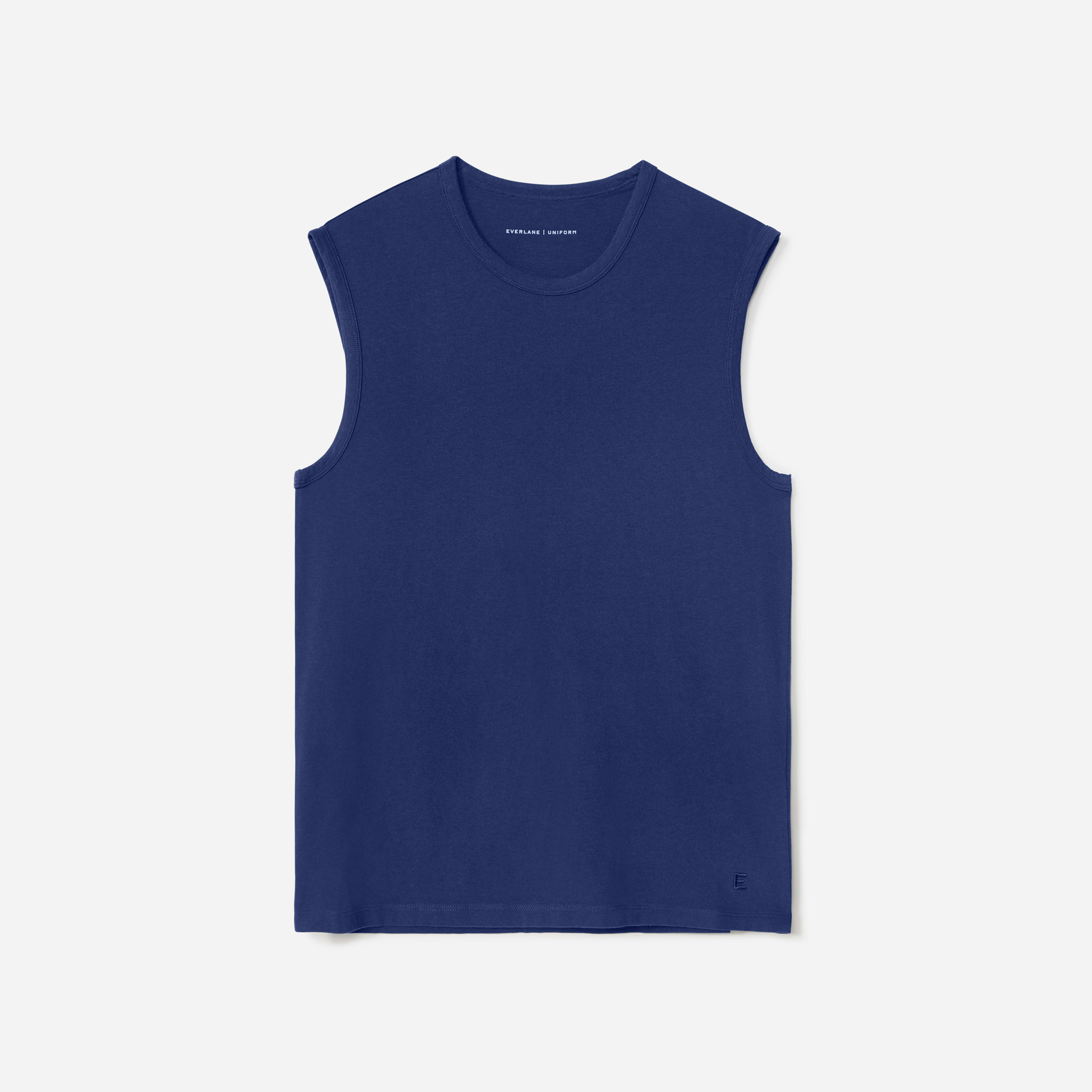 The Organic Cotton Tank Midnight Everlane