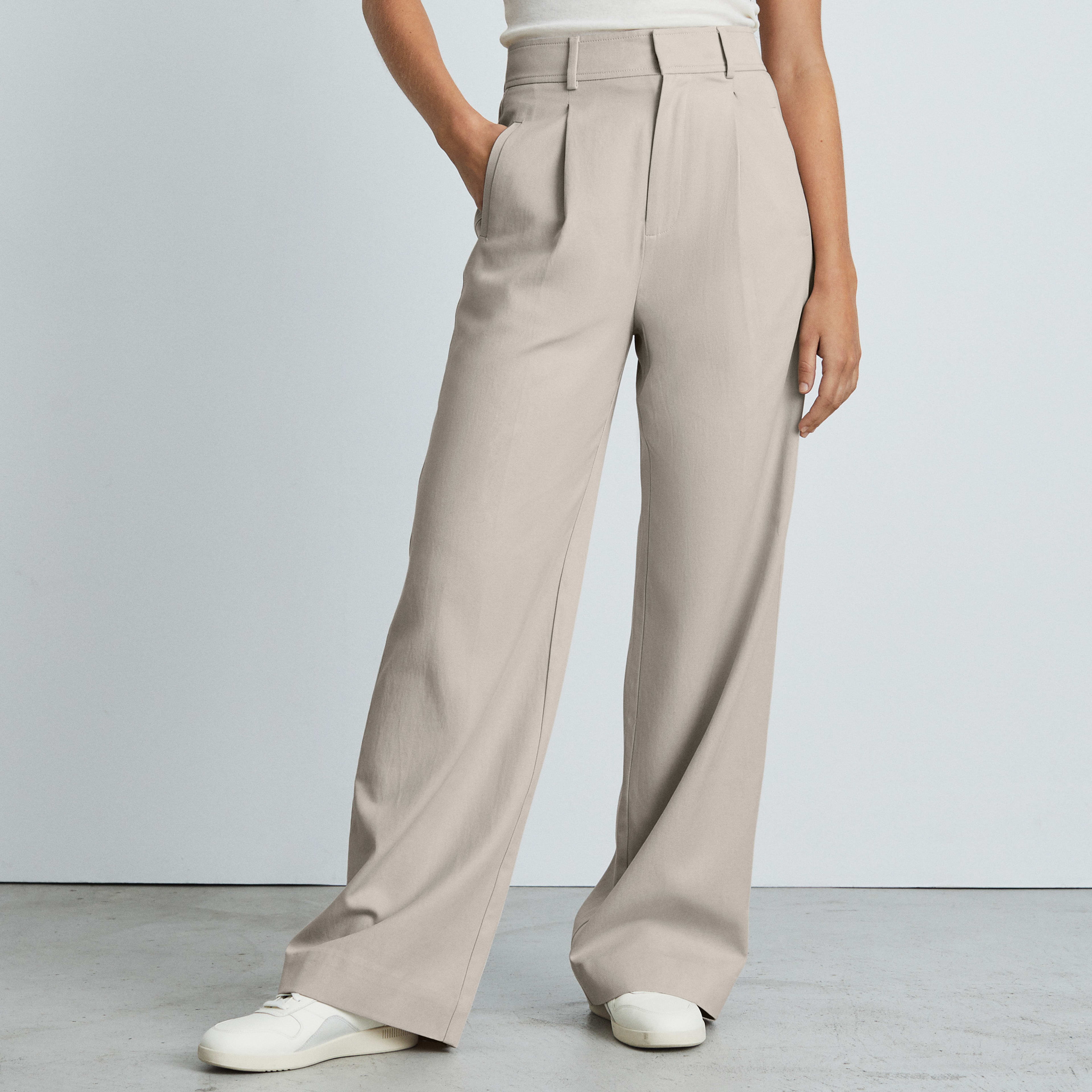 The WayHigh® Drape Pant Sandstone Everlane