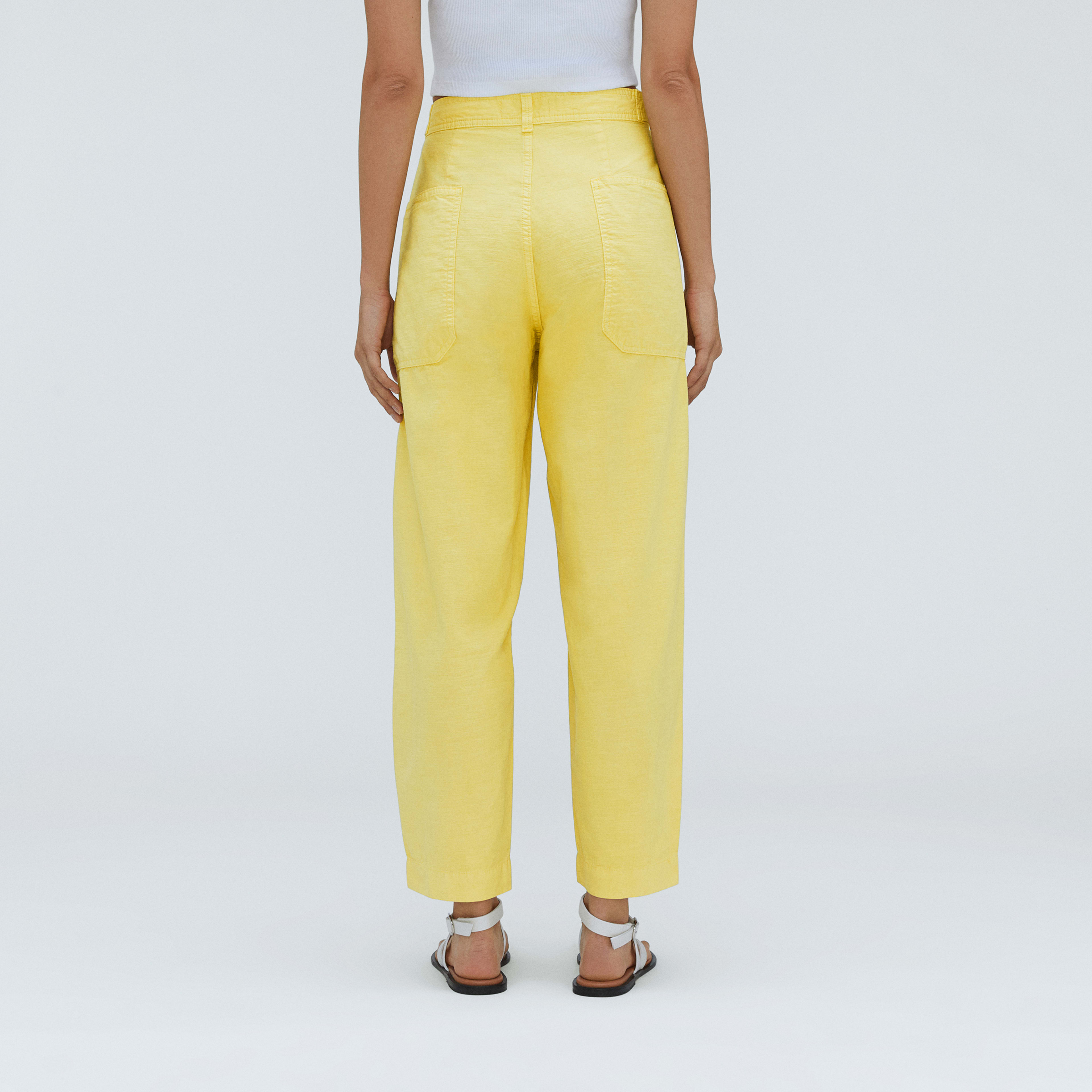 The Fatigue Barrel Pant Lemon – Everlane