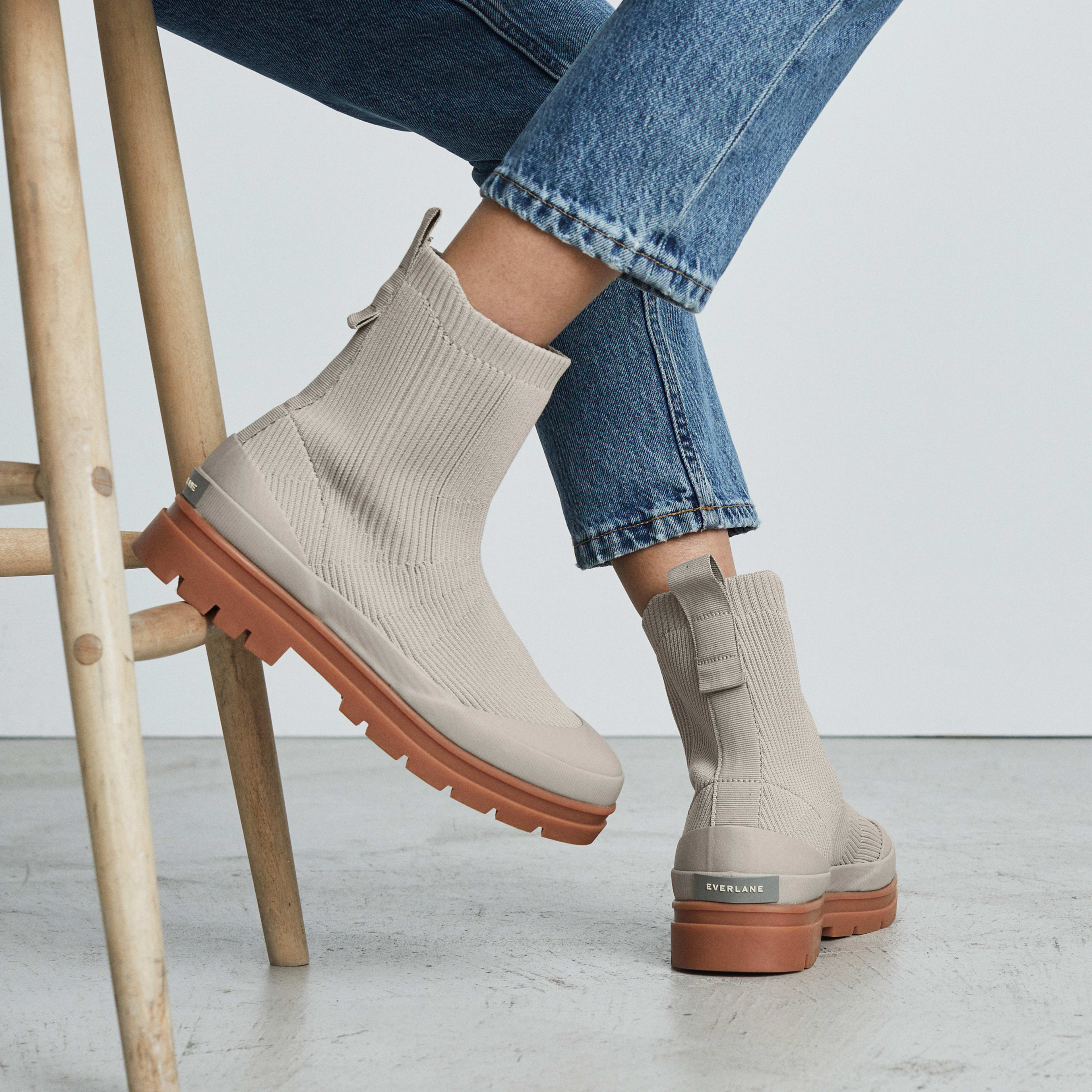 The Utility Boot in ReKnit® Stone Everlane