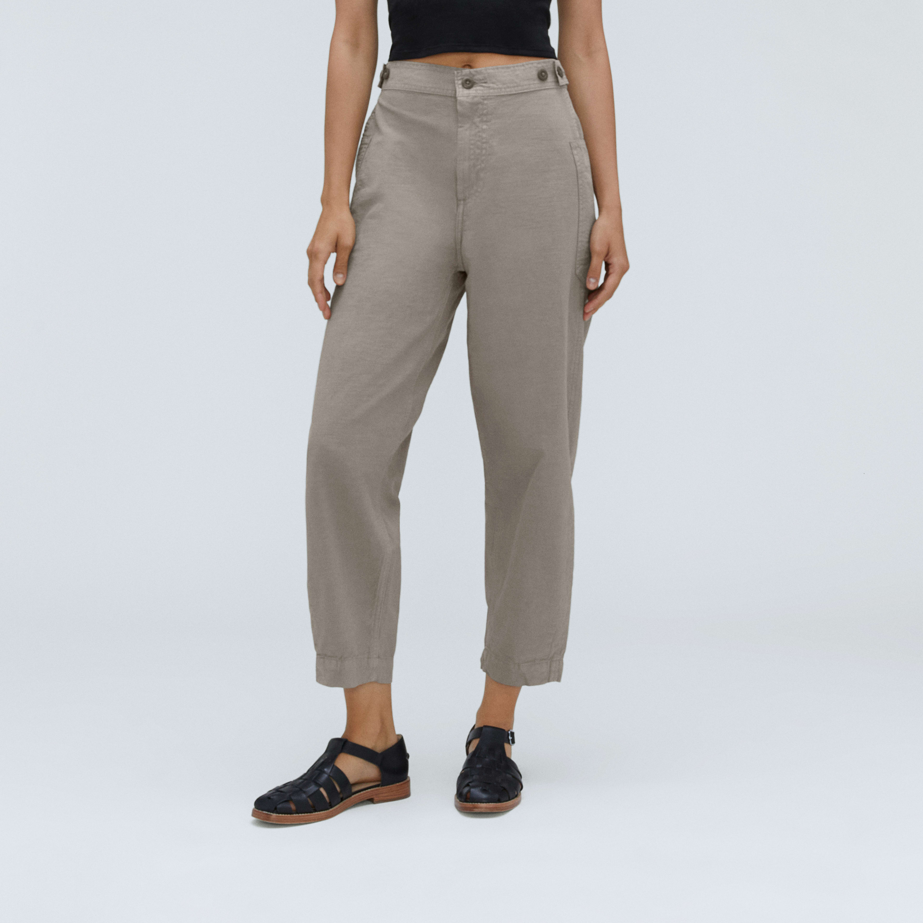 everlane barrel pant