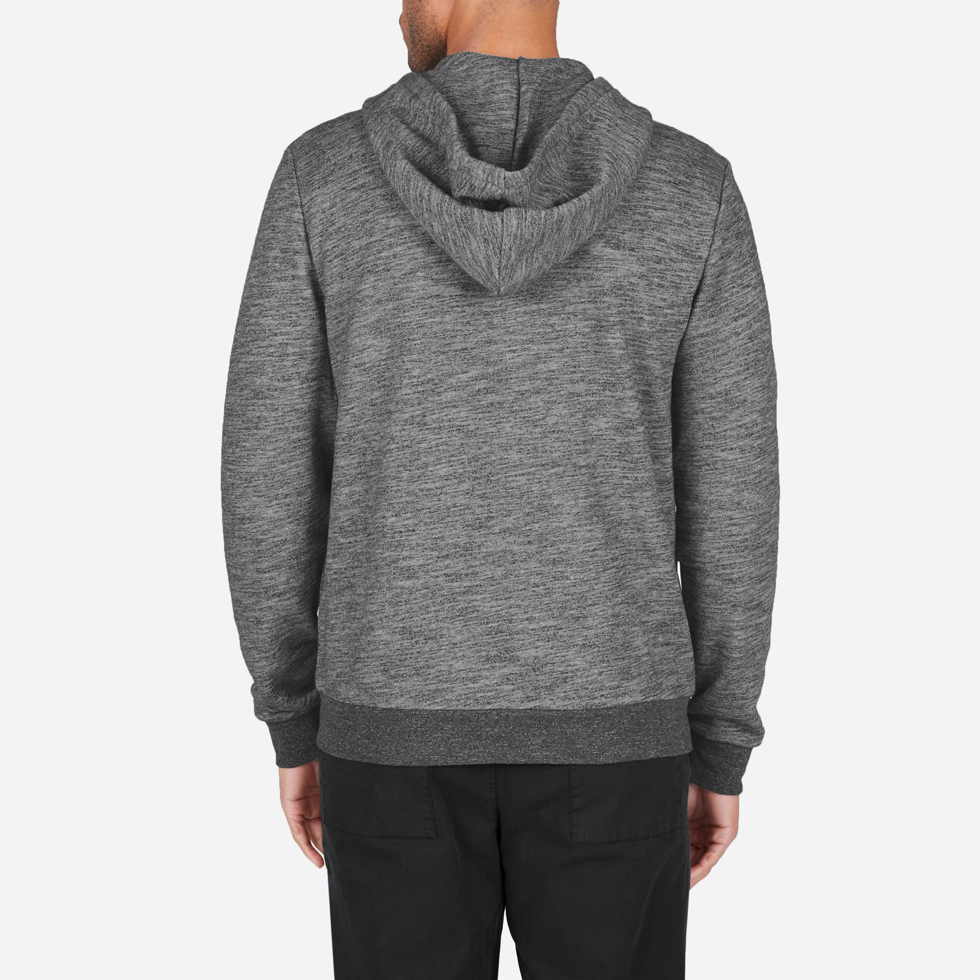 The Zip Hoodie Sweatshirt Grey Marled – Everlane