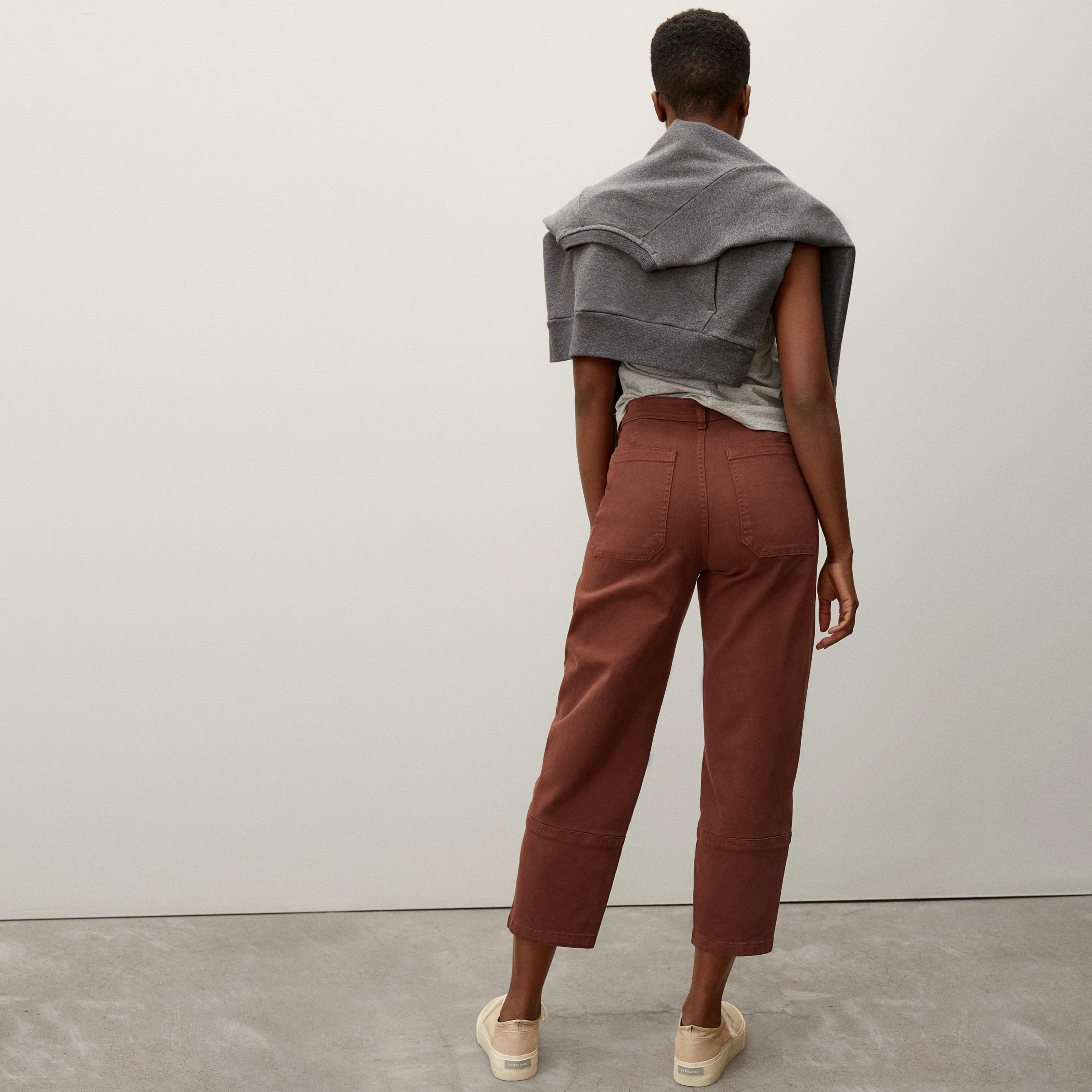 everlane barrel pant