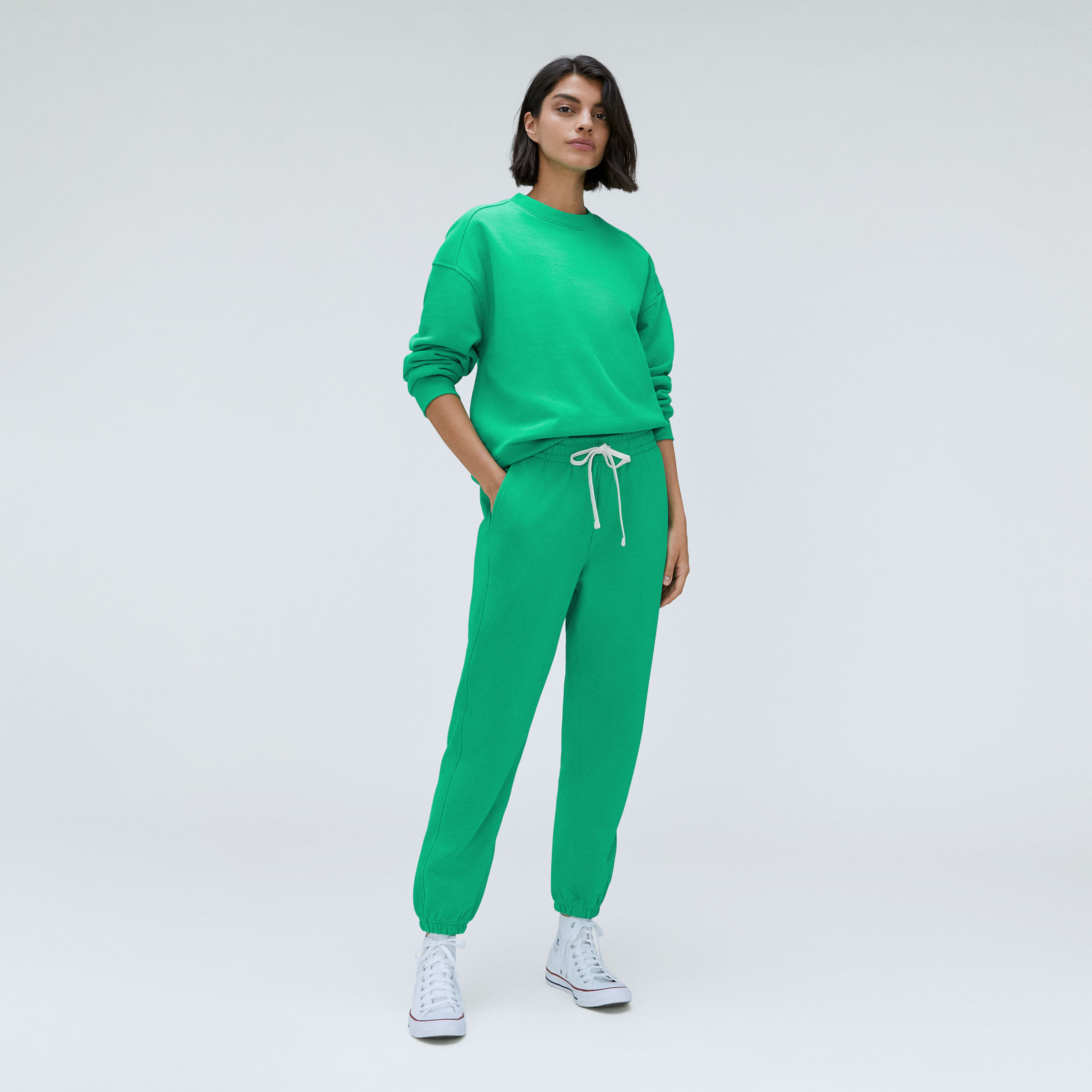 The Track Jogger Bright Jade – Everlane