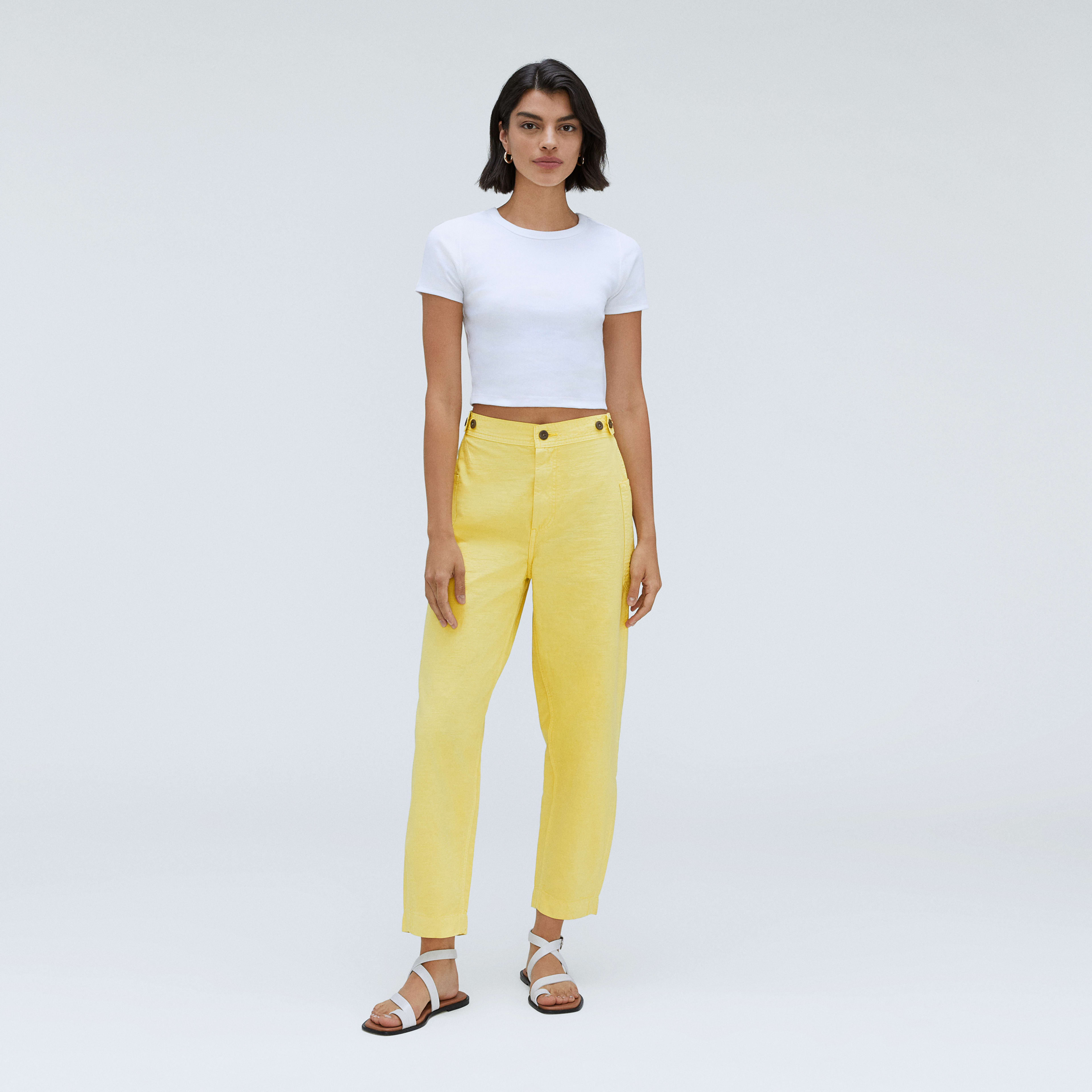everlane barrel pant