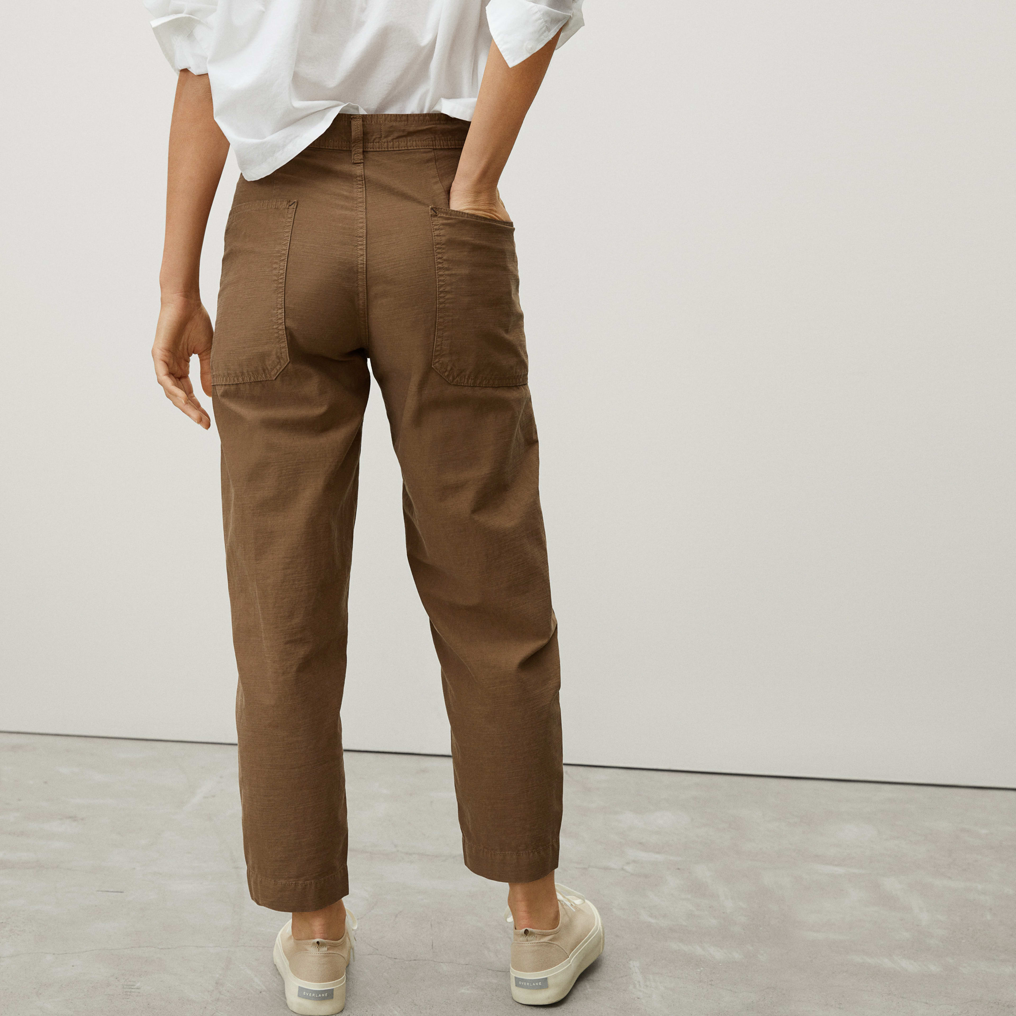 everlane barrel pant