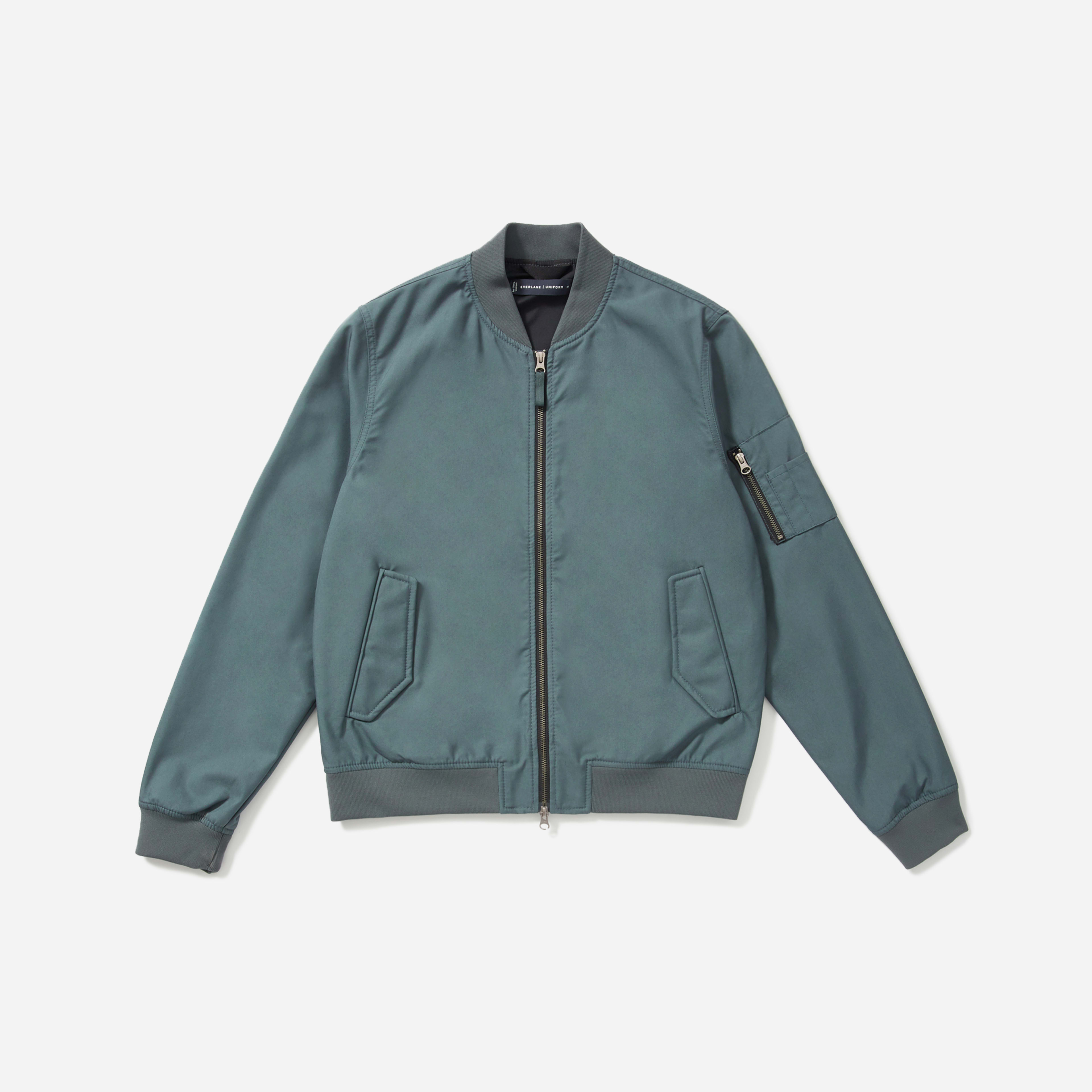 The Bomber Jacket Uniform Dark Slate Everlane