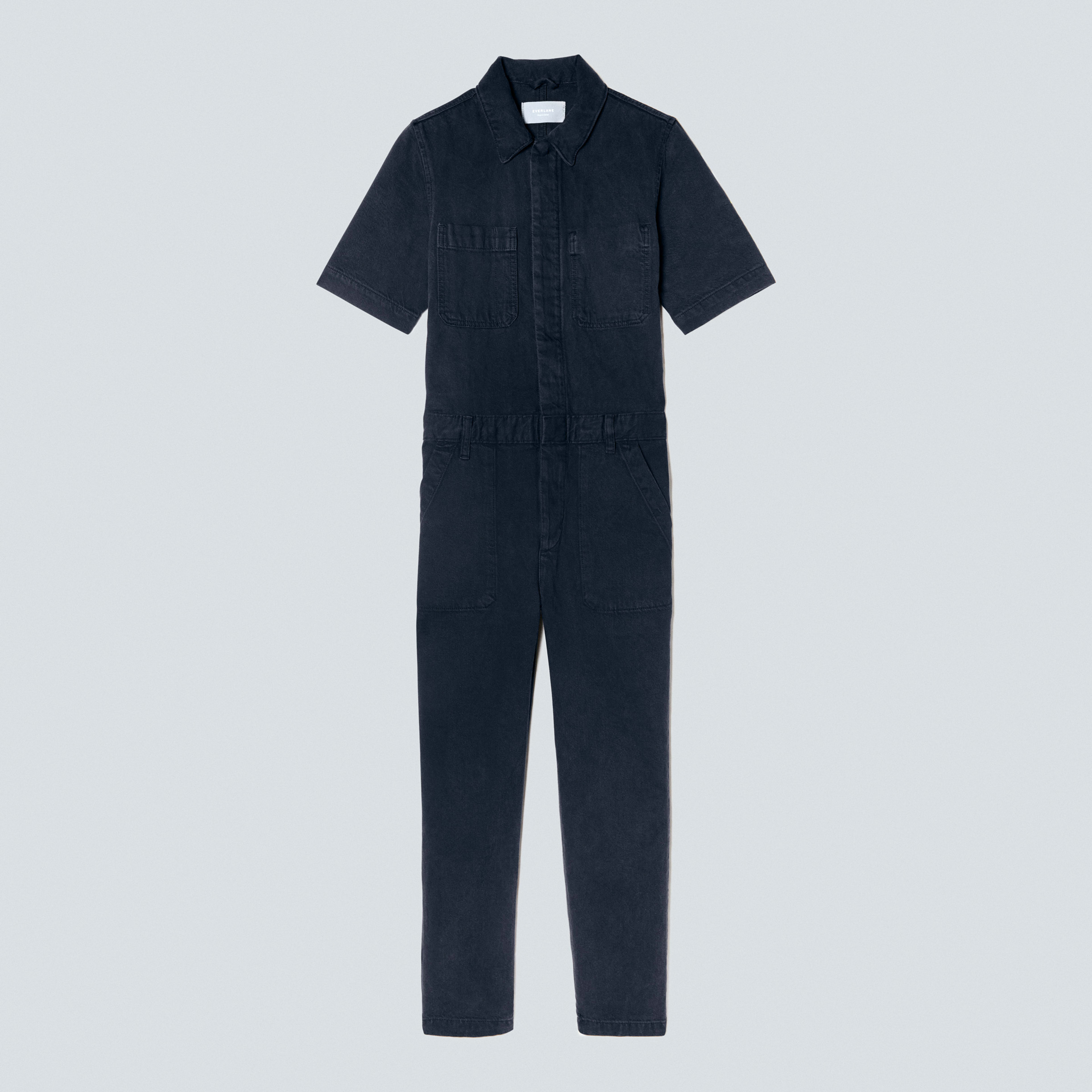The Supersoft Jean Coverall Ink Wash Everlane