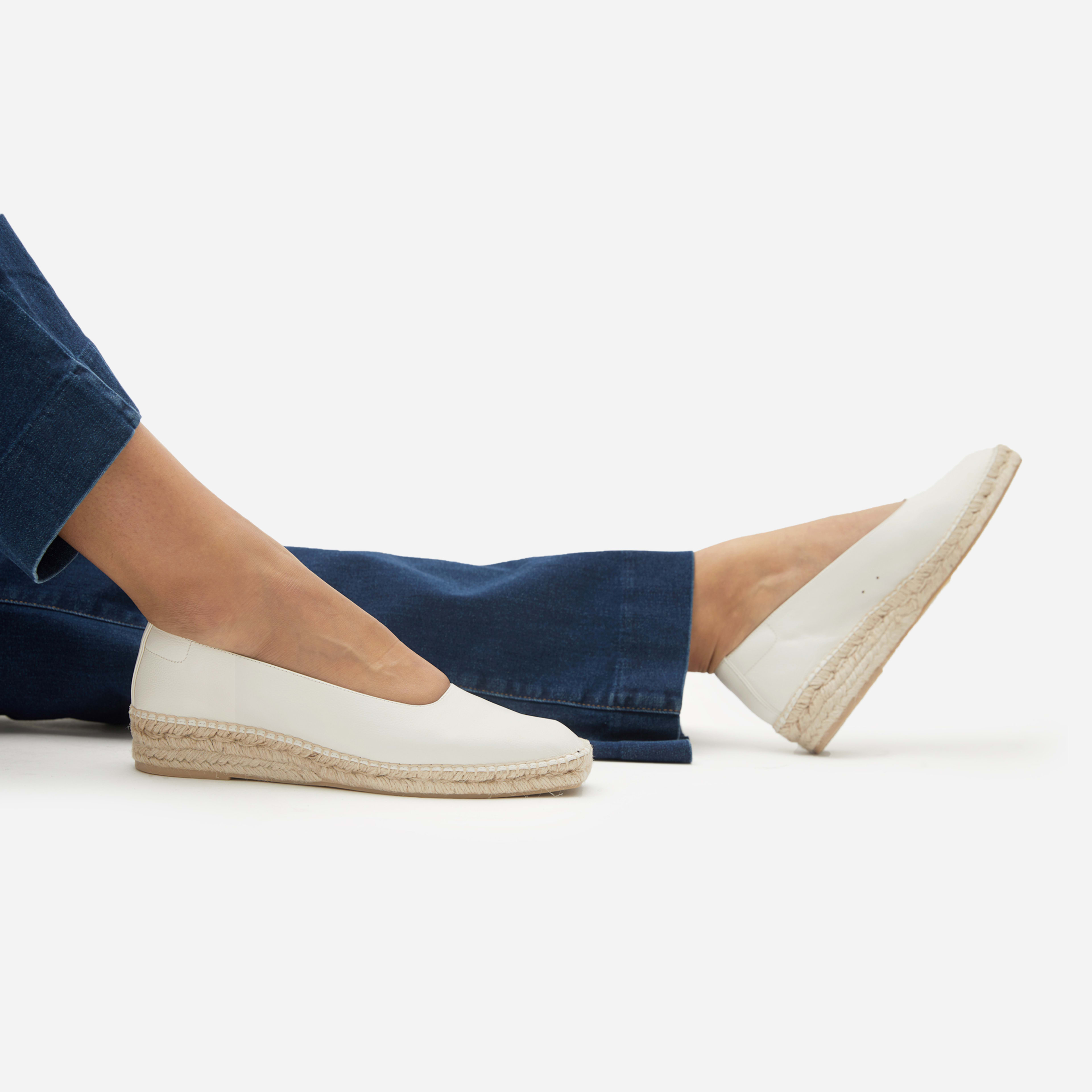 The Espadrille Bone Everlane