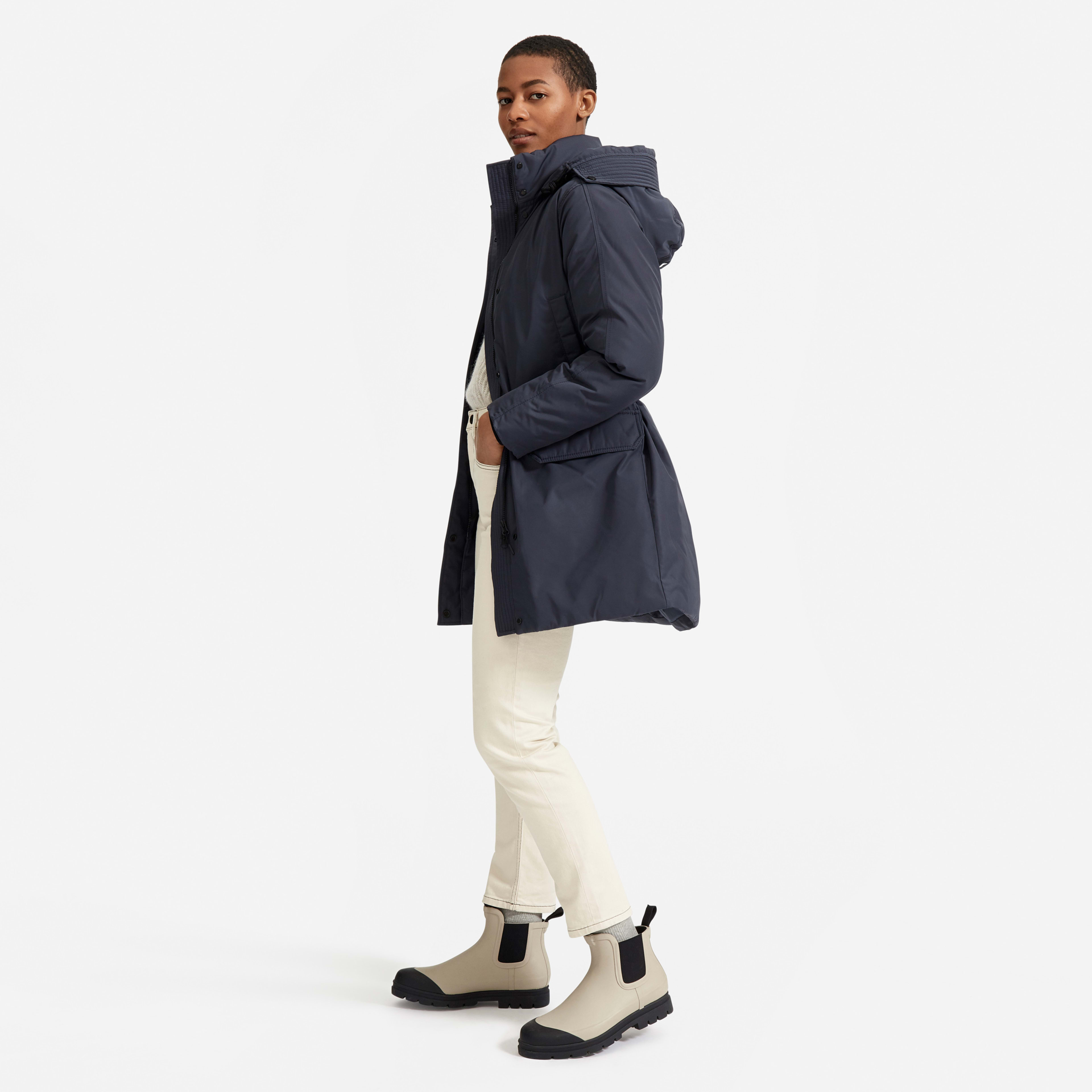 The ReNew Military Parka India Ink – Everlane