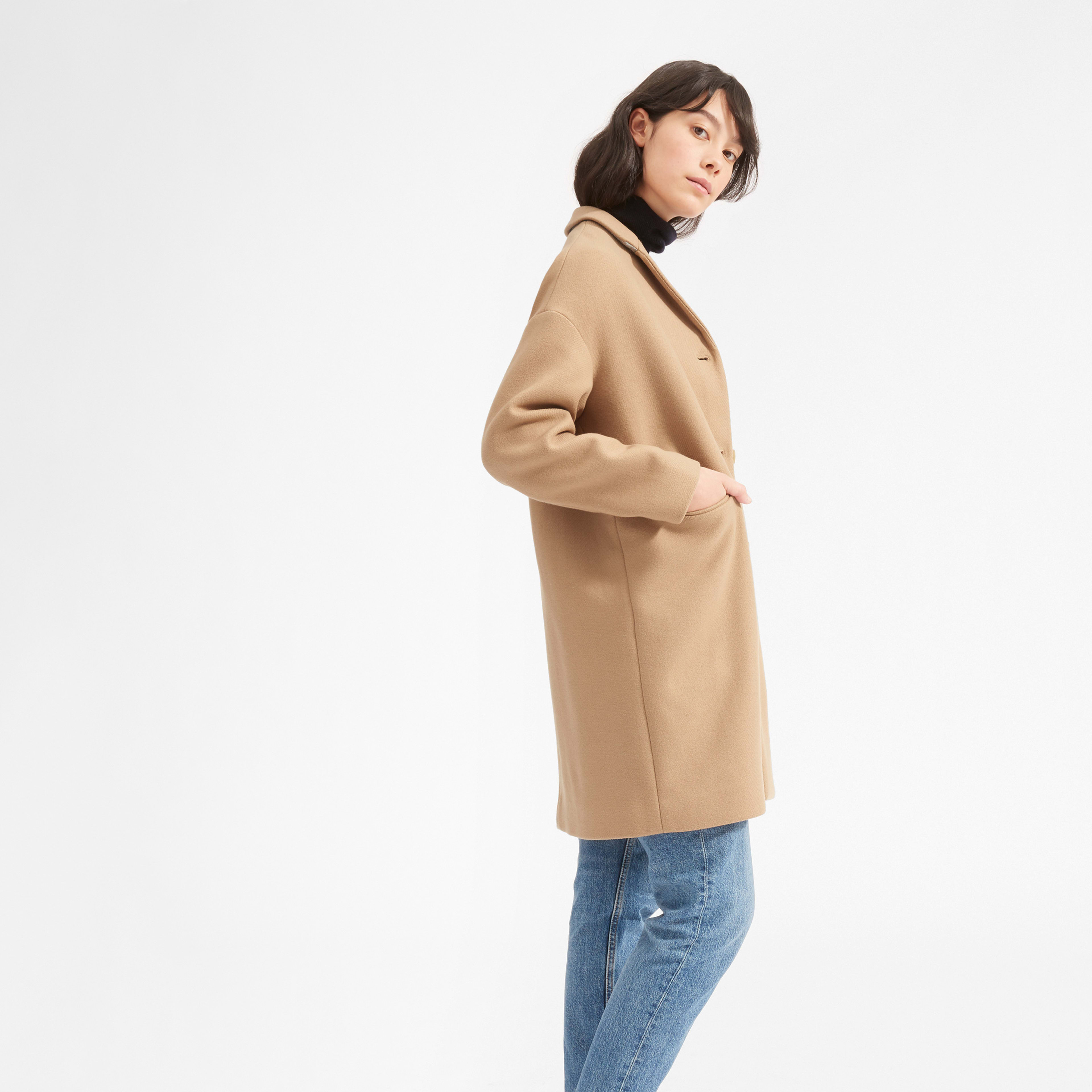 The Cocoon Coat Camel Everlane