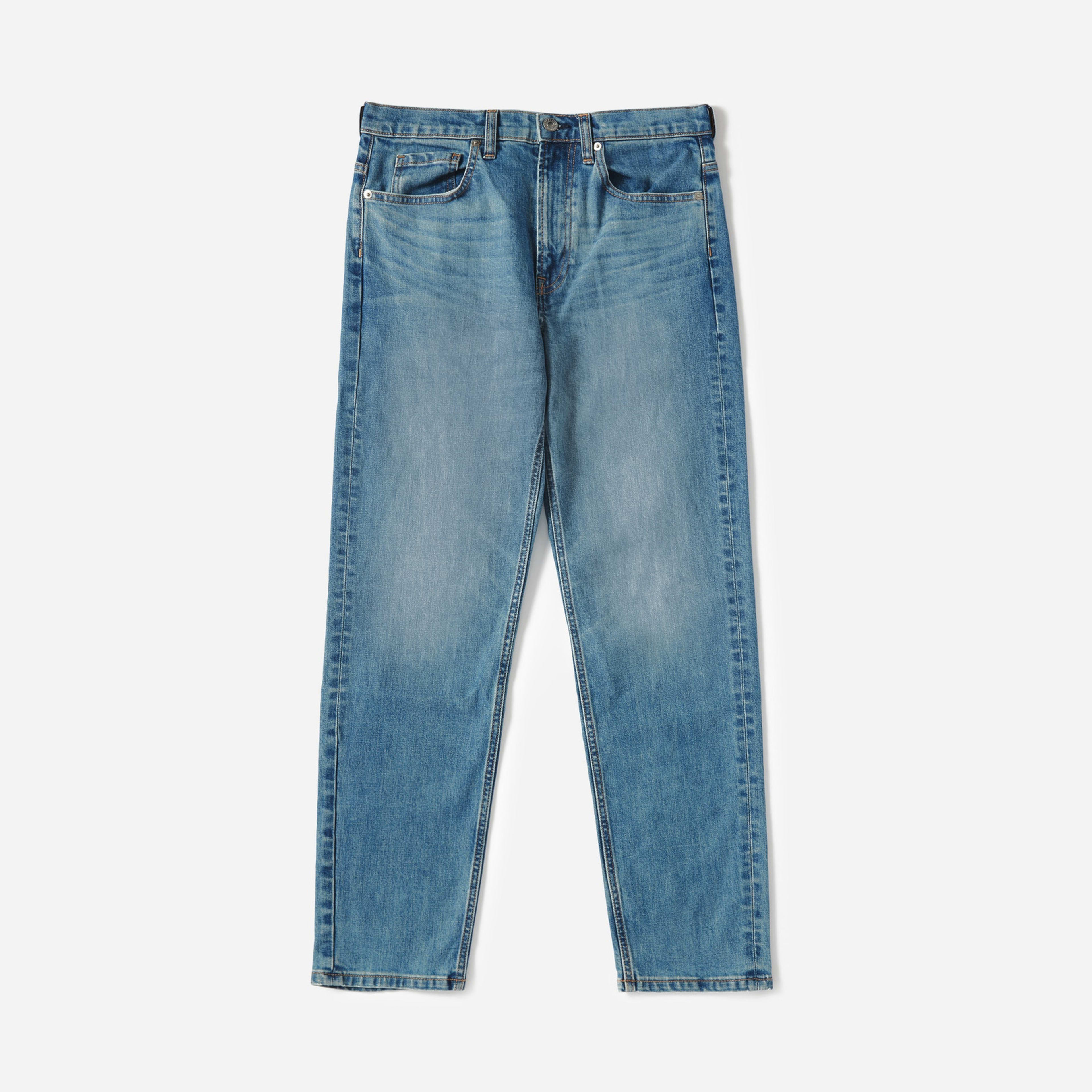 The Straight Fit Jean Mid Blue – Everlane