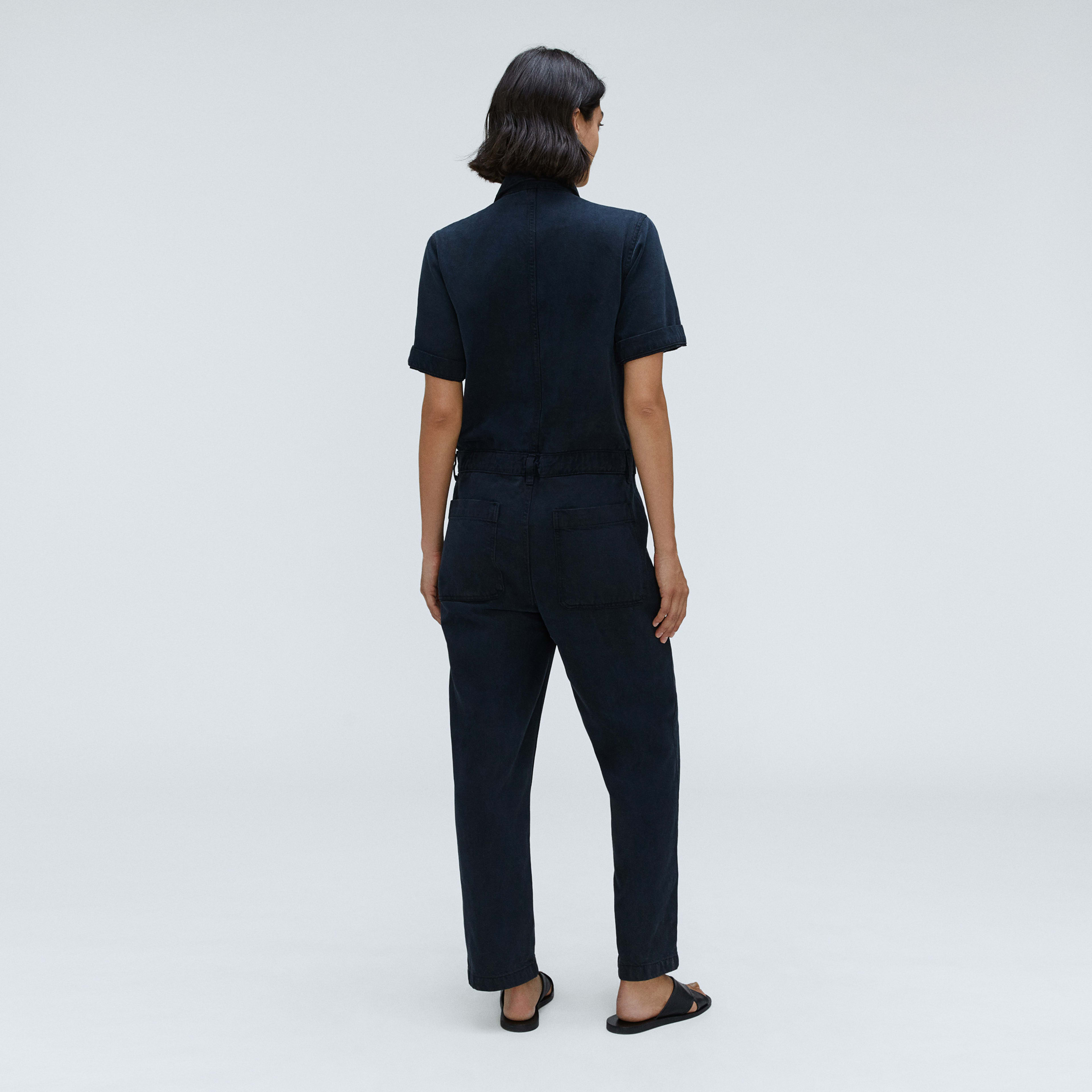 The Supersoft Jean Coverall Ink Wash Everlane