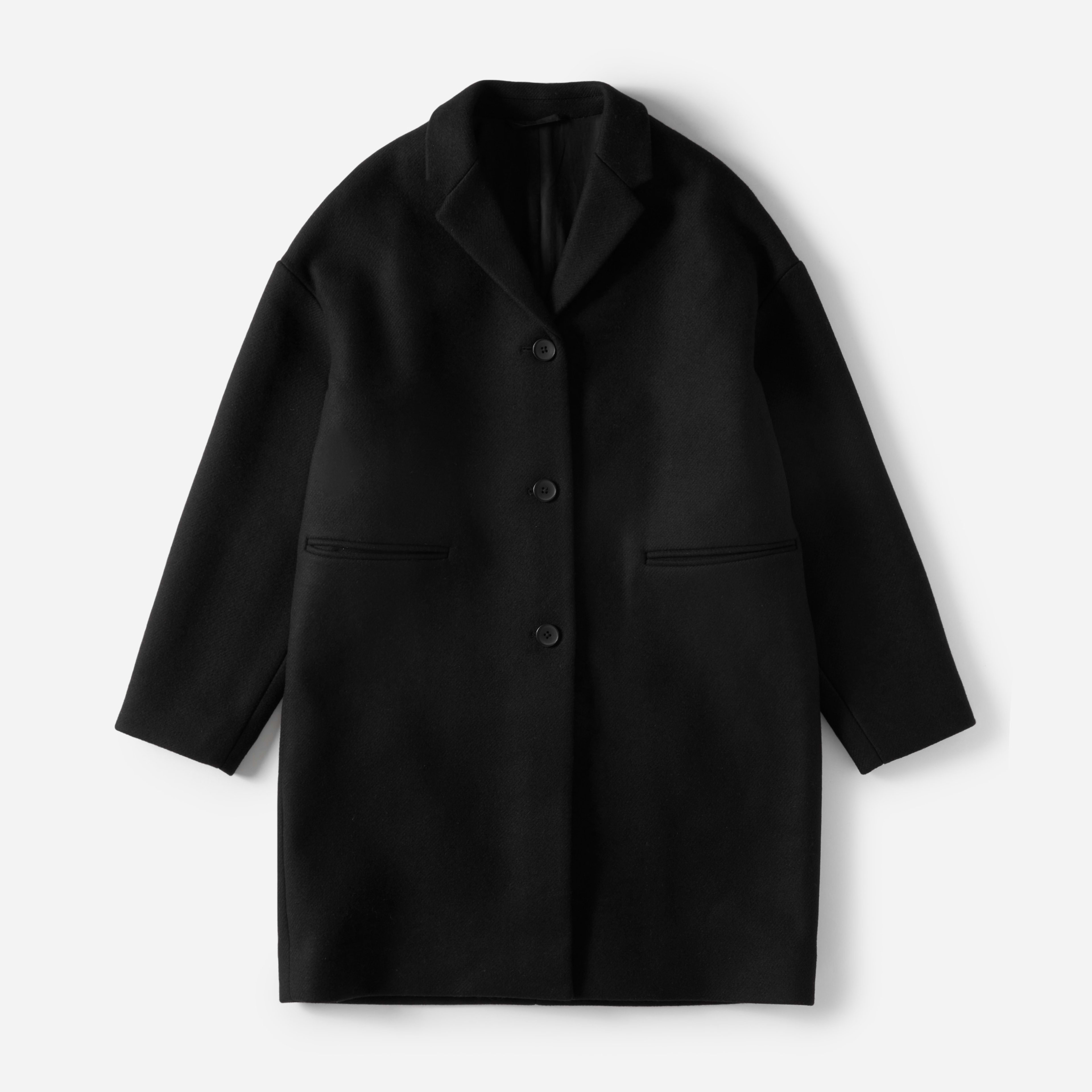 The Cocoon Coat Black – Everlane