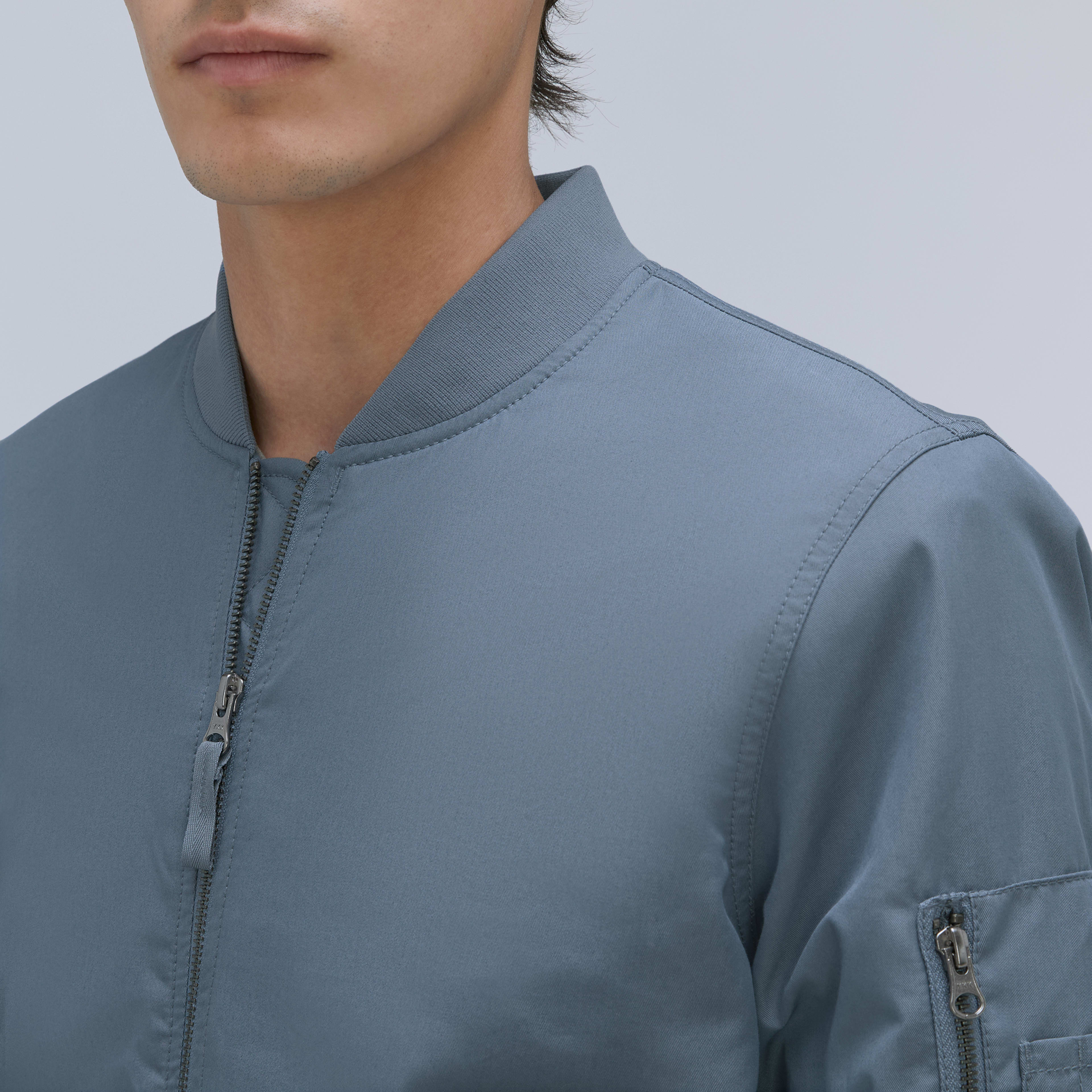 The Bomber Jacket Uniform Faded Blue Everlane