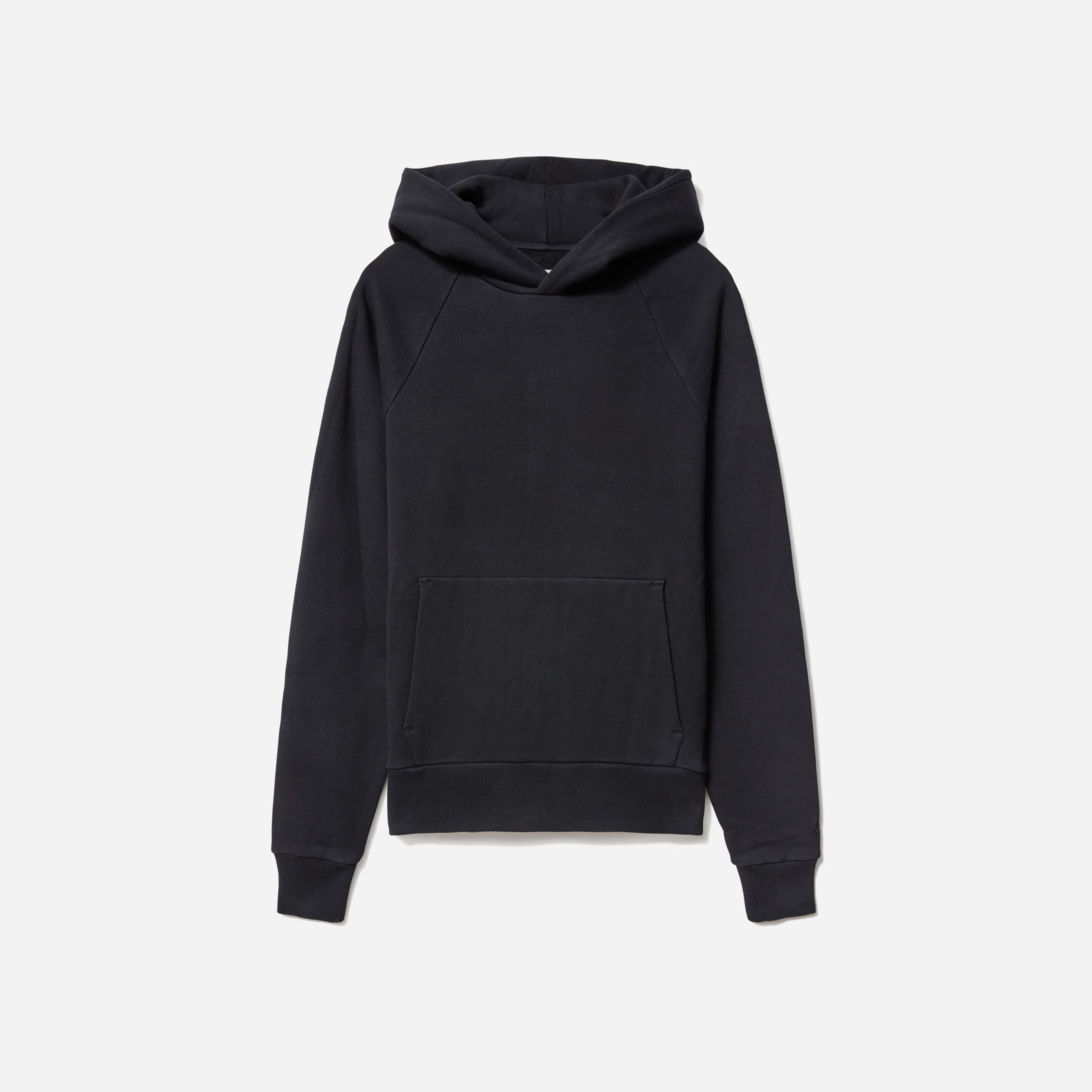 The Track Hoodie Black – Everlane