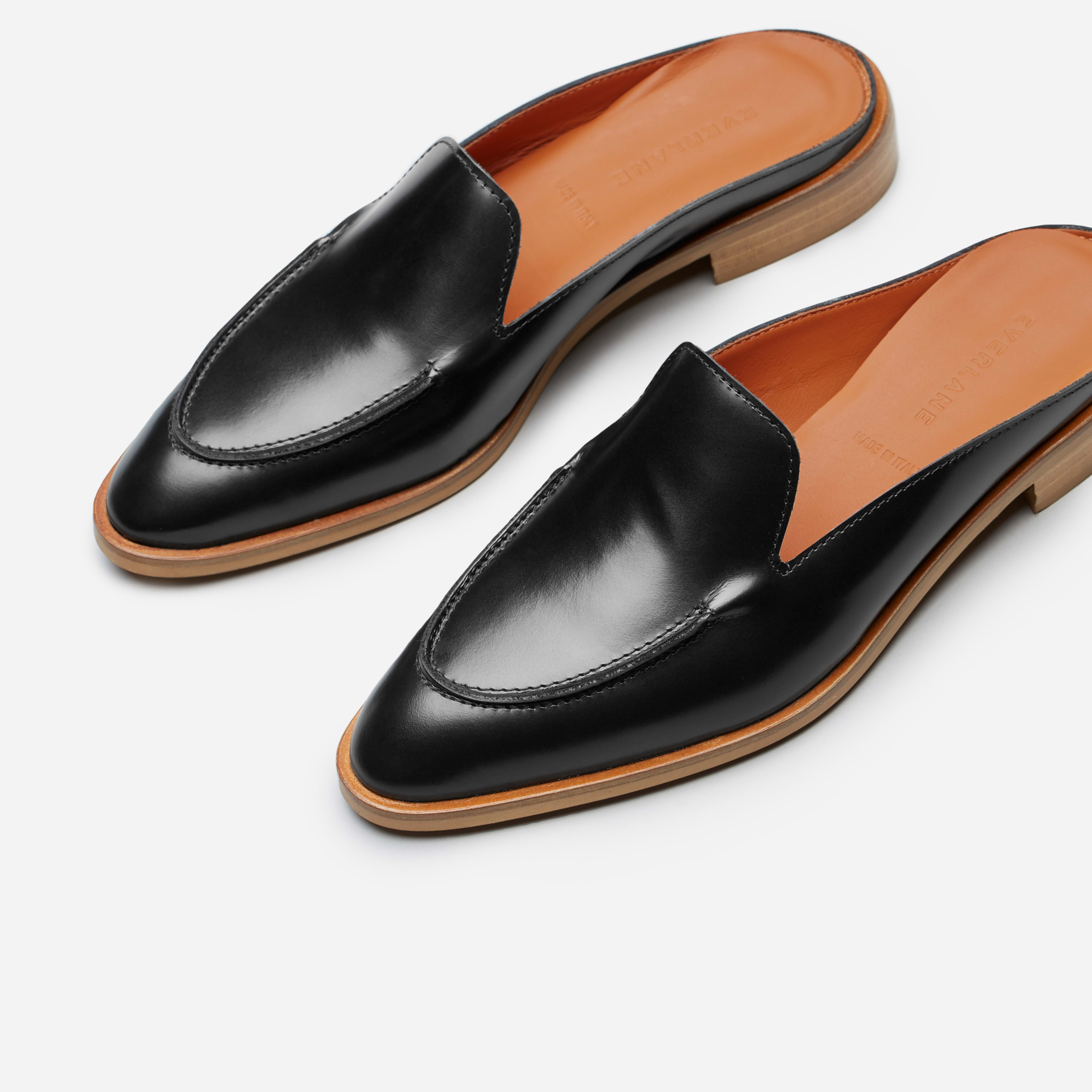 at ease loafer mule