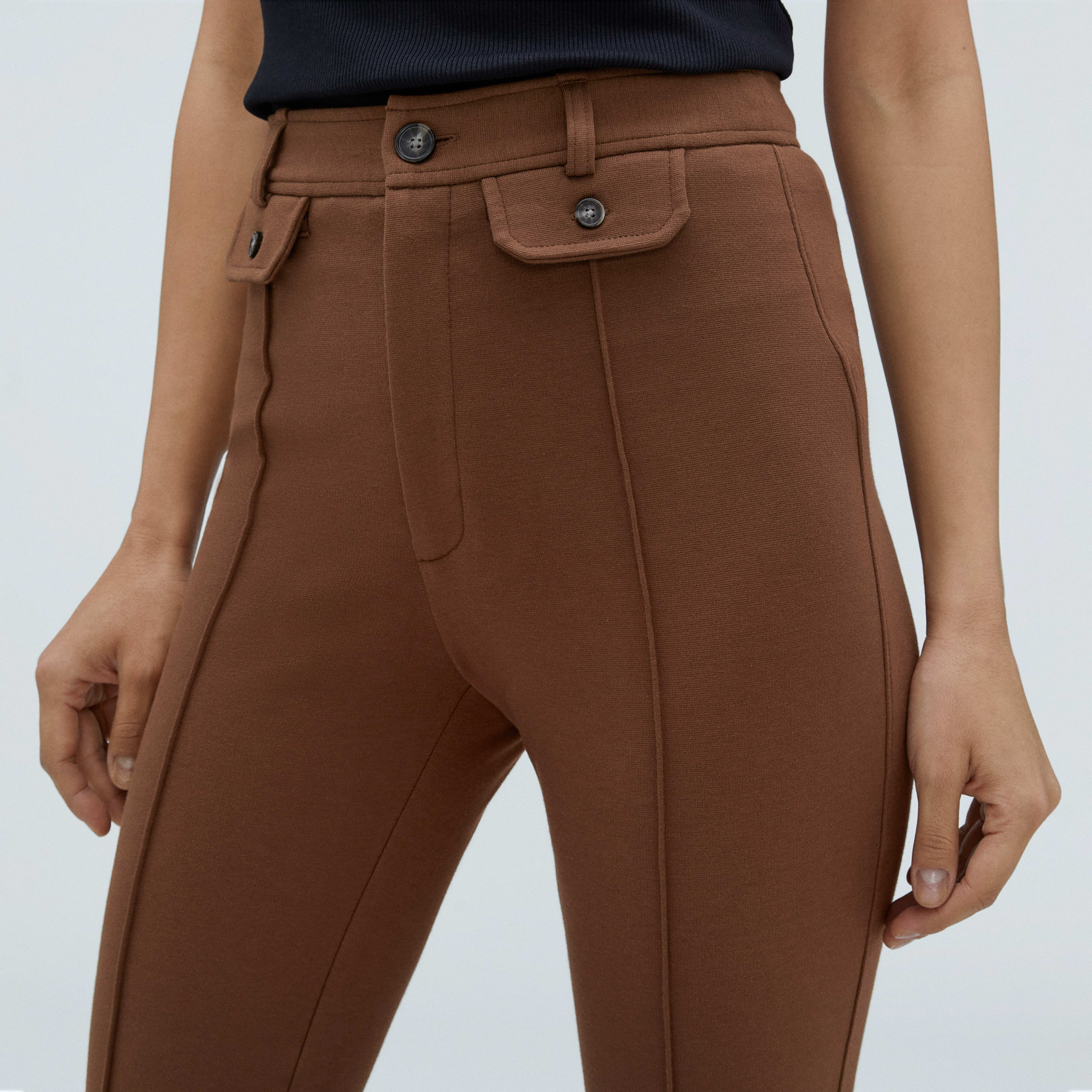 everlane curvy work pant