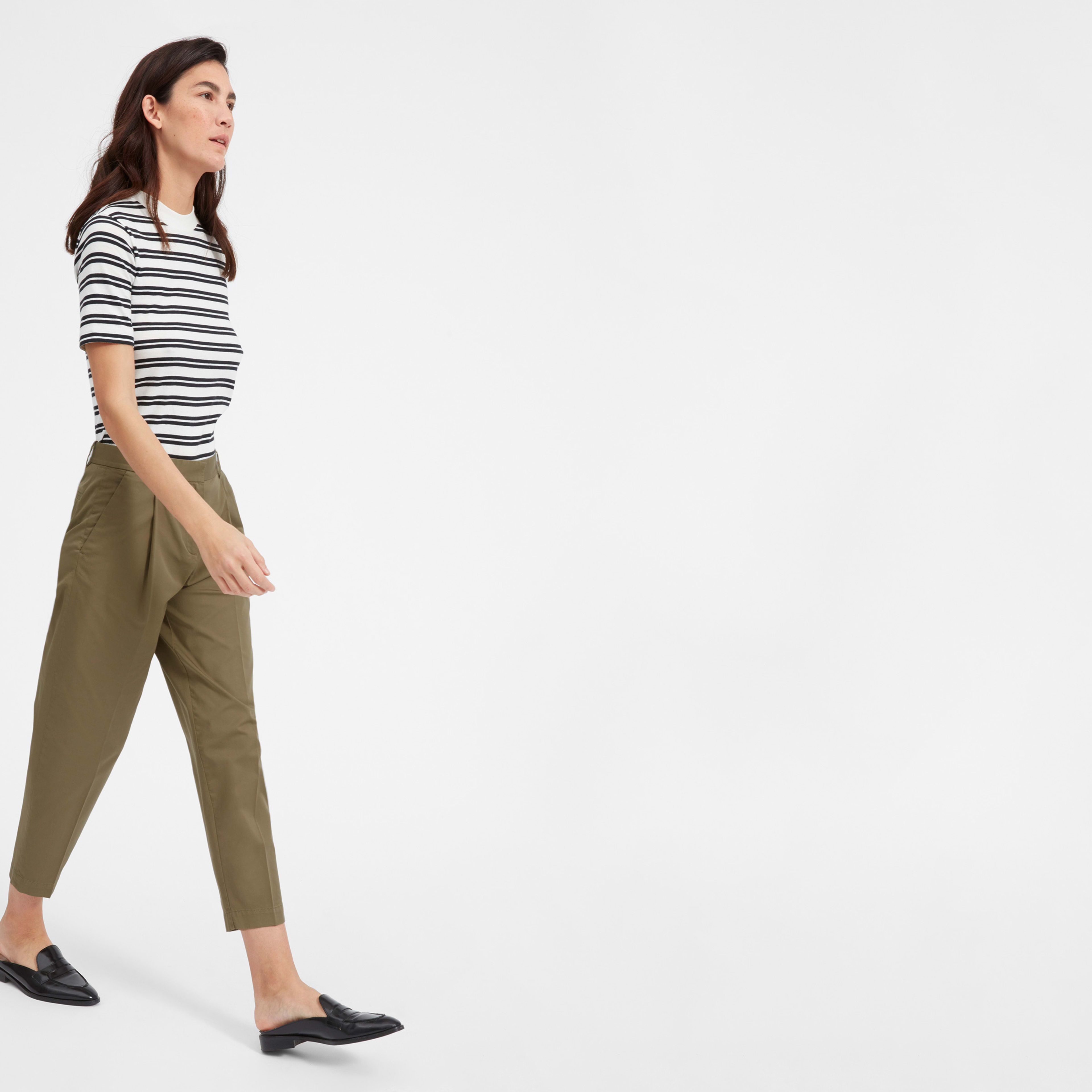 The Slouchy Chino Pant Covert Green – Everlane