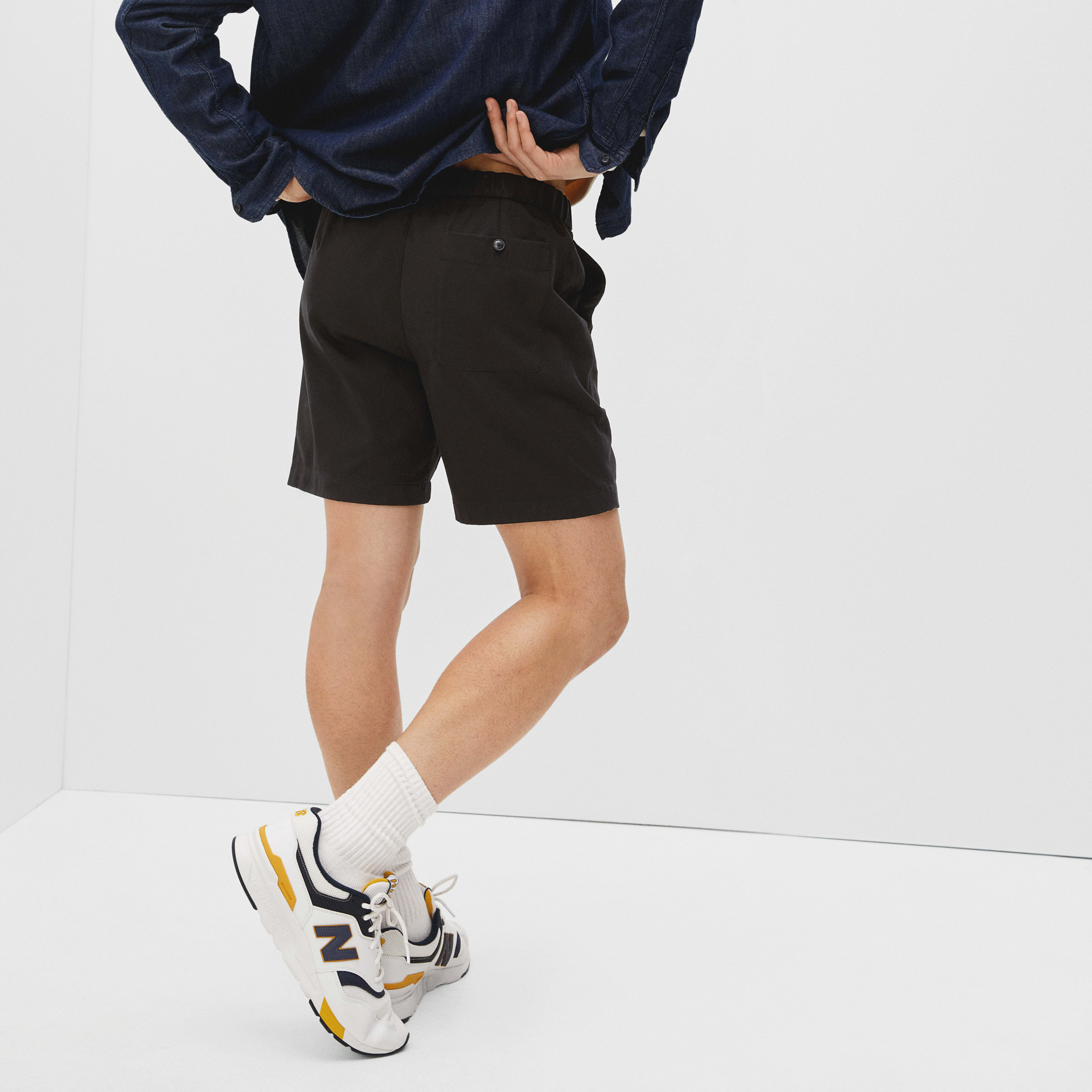 The PullOn Performance Chino Short Black Everlane