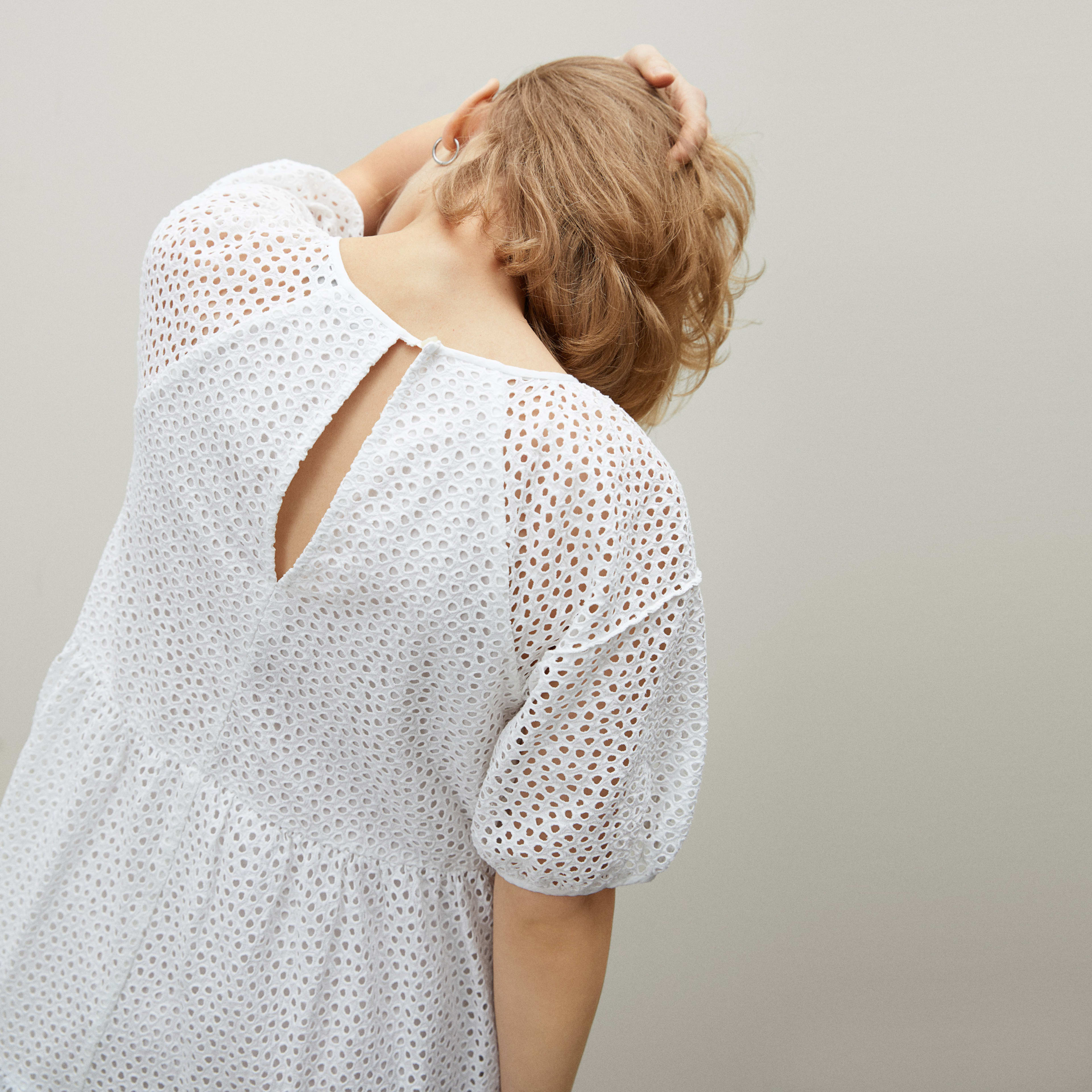 everlane eyelet dress