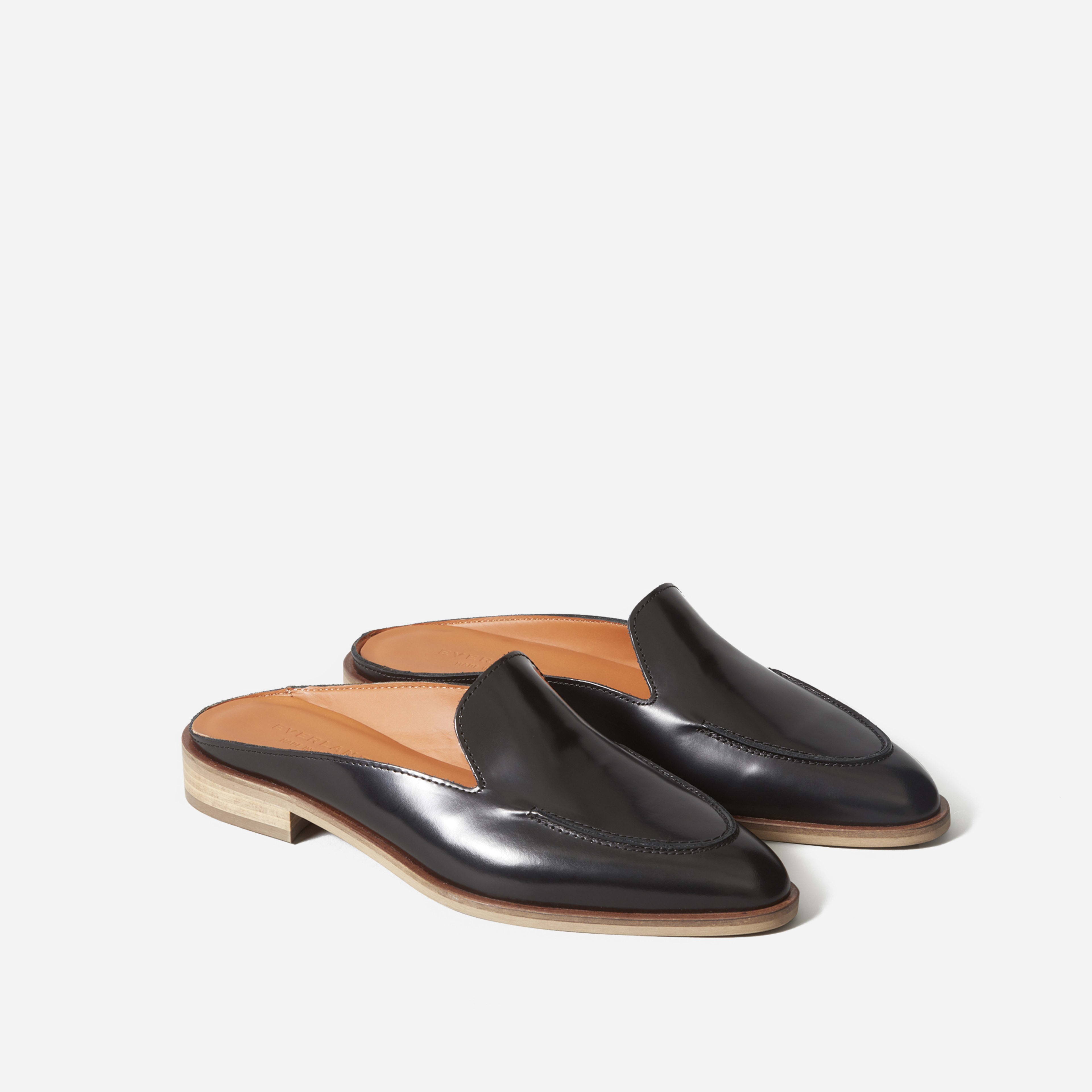 at ease loafer mule