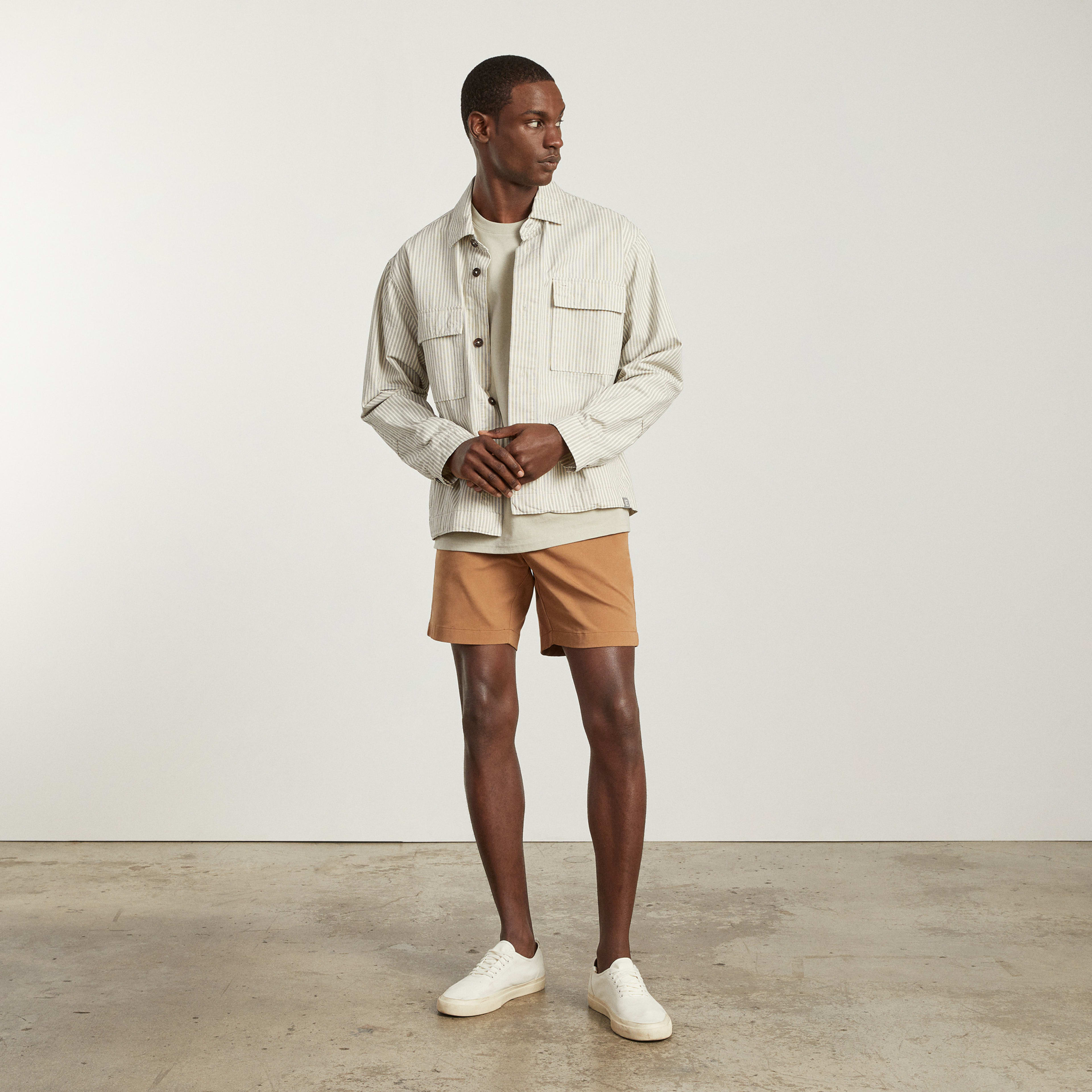 The PullOn Performance Chino Short Toasted Coconut Everlane