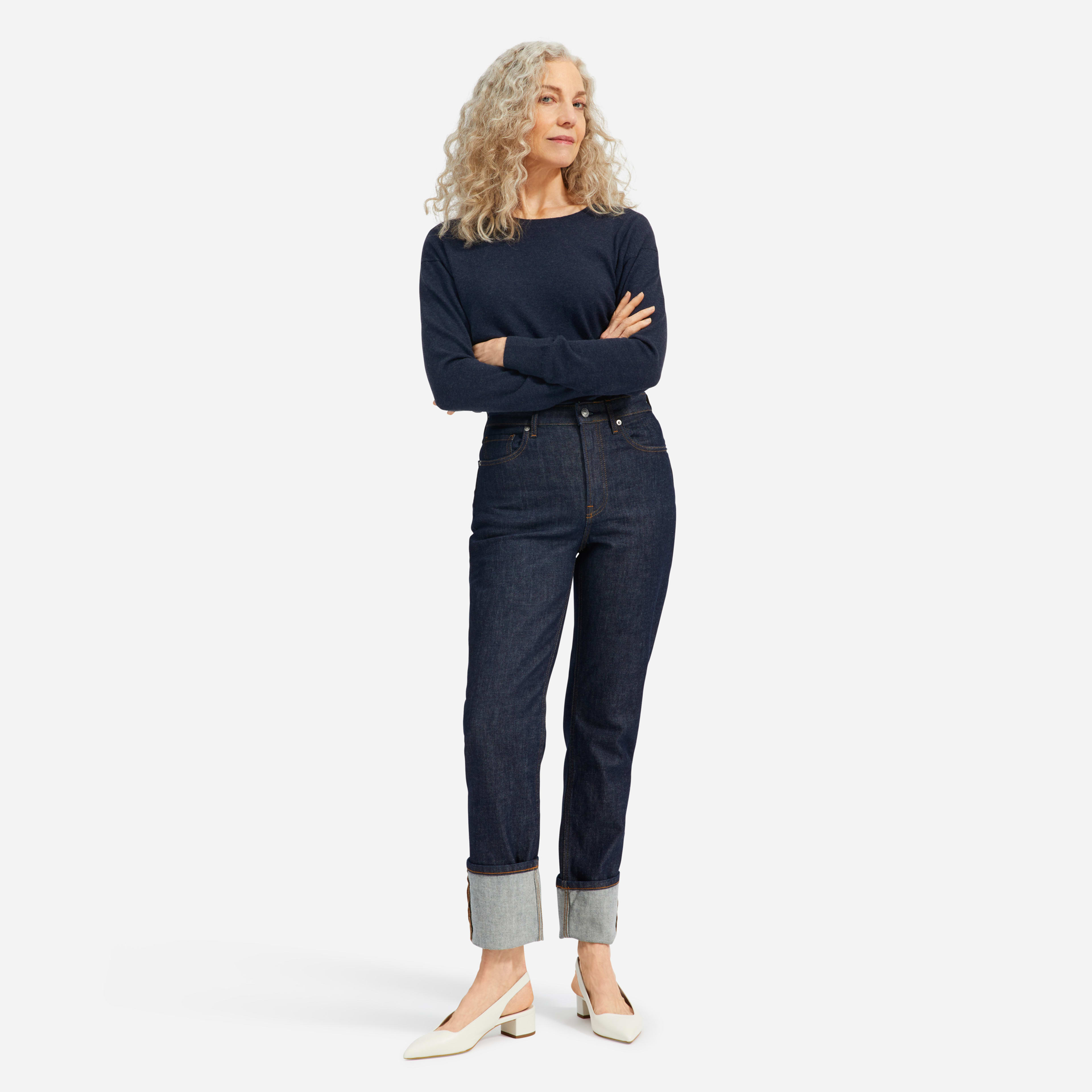 everlane the editor slingback heel